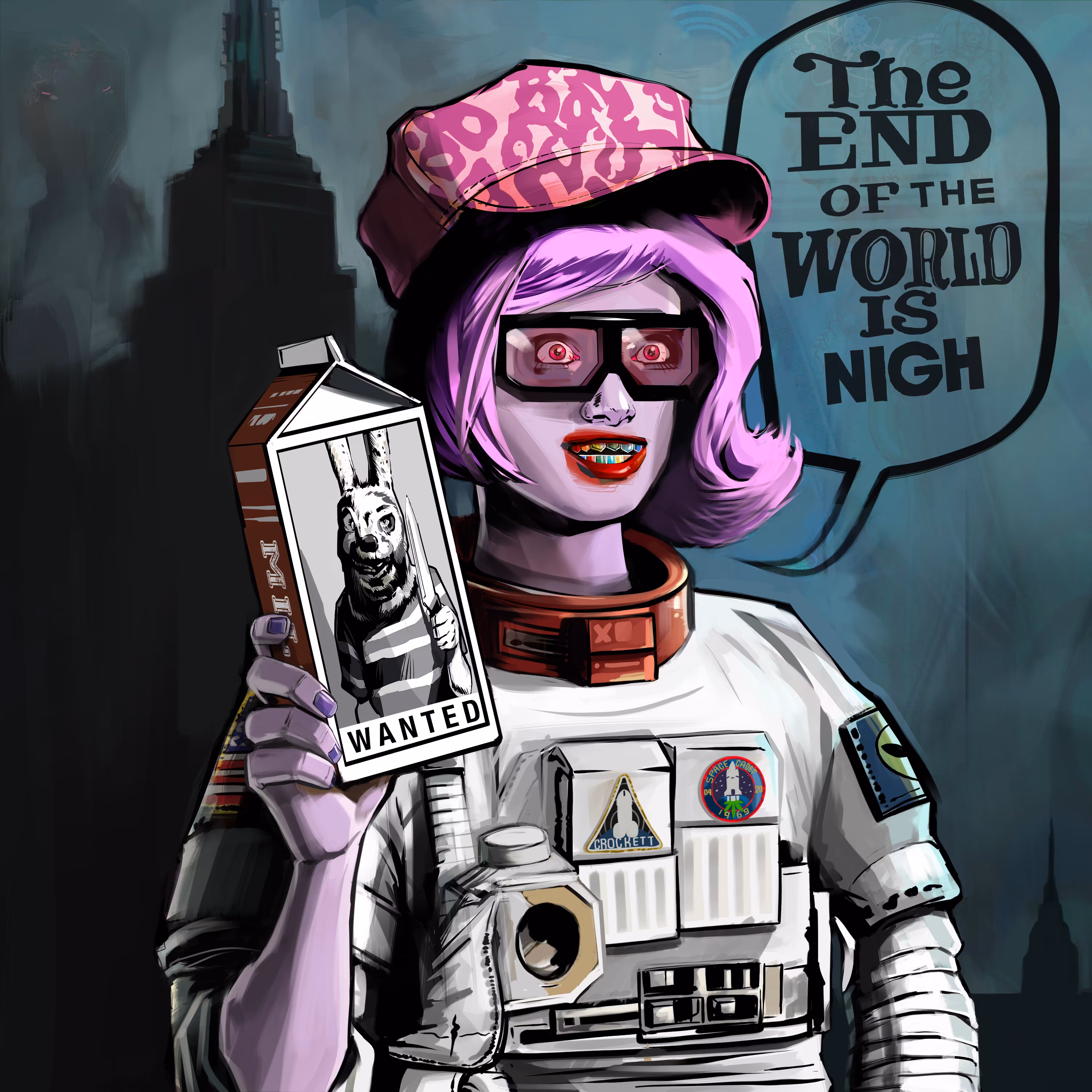 Barb Bardot, Mayor of Fear City, expressing some home truths.