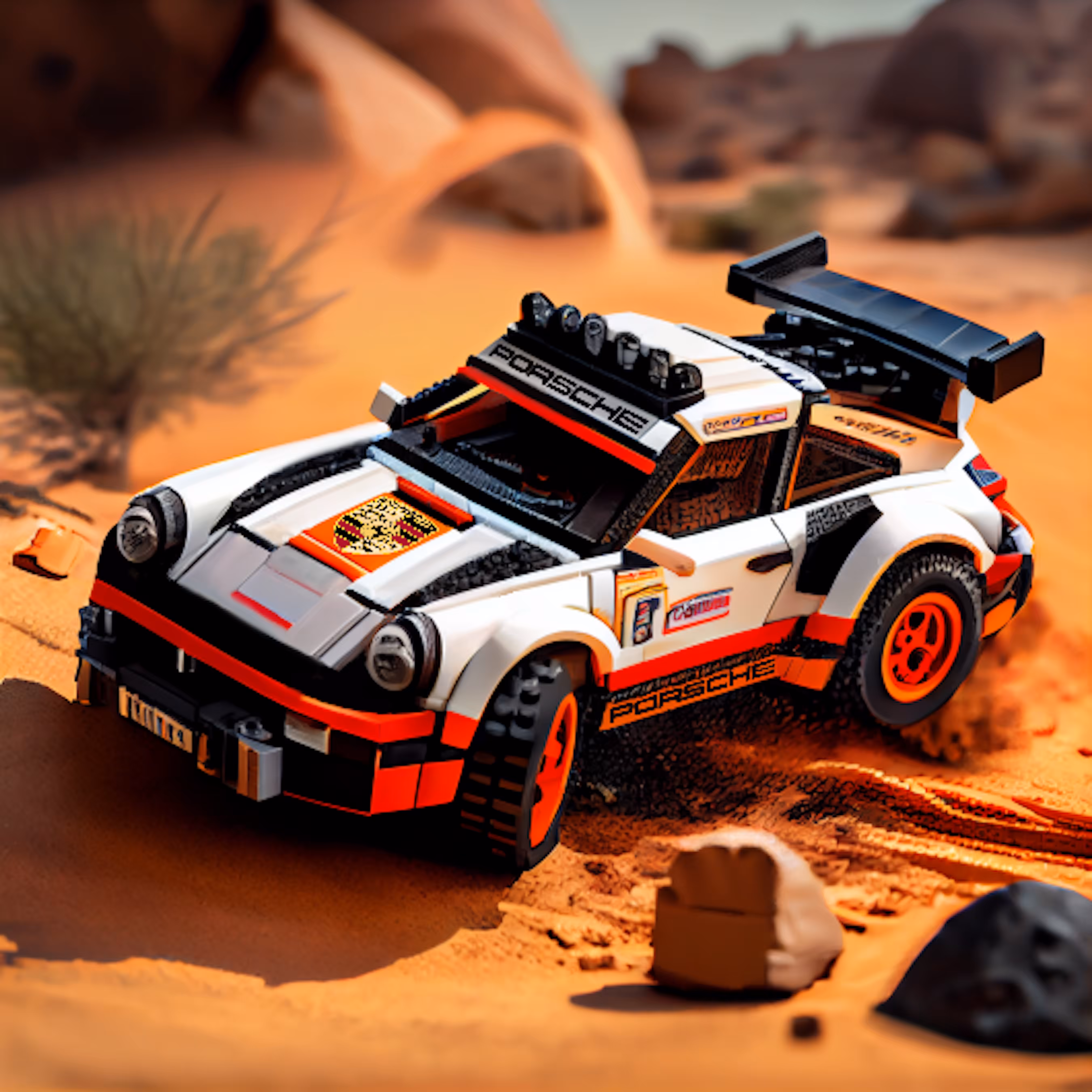 LE6O: POR5CHE 911 DAKAR