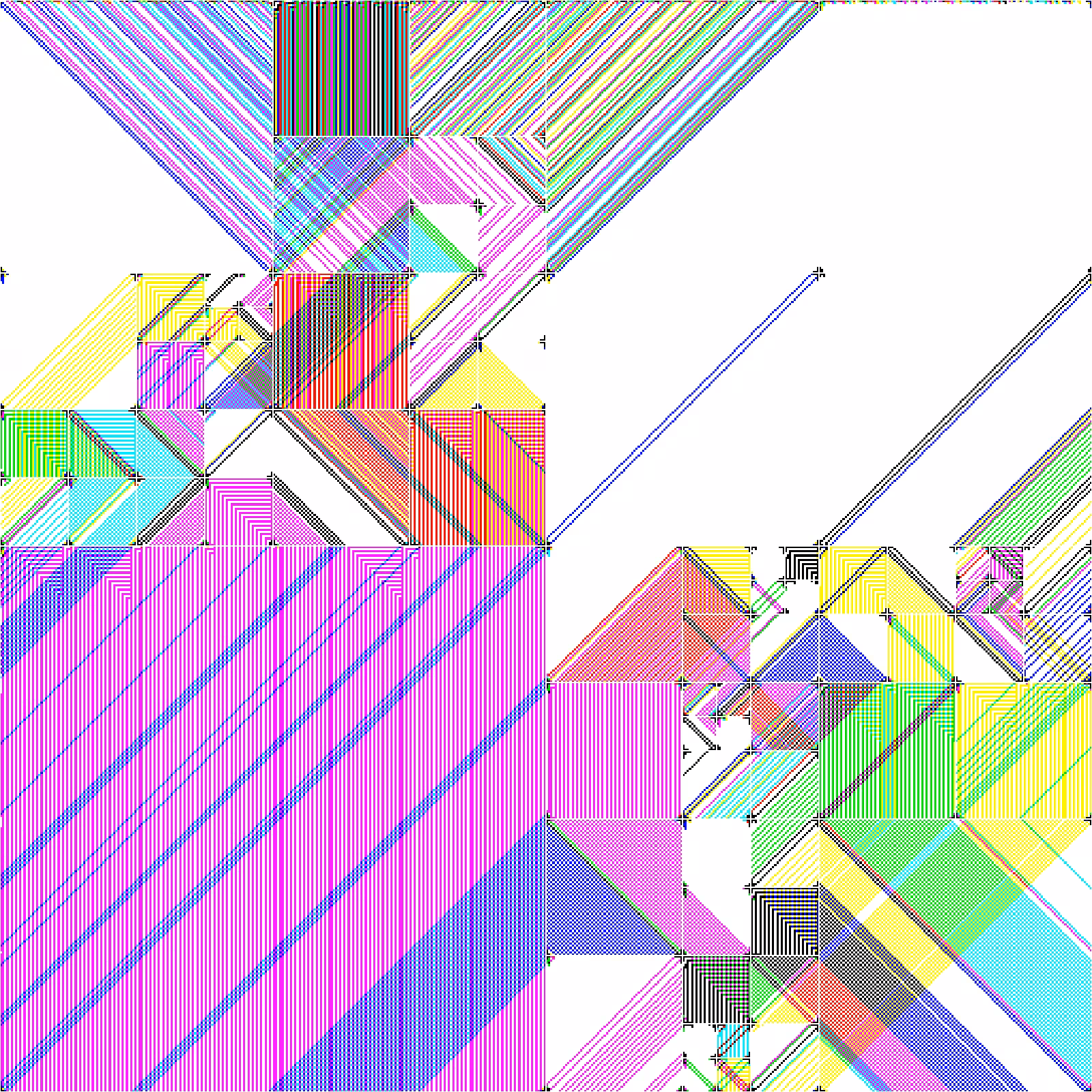 RULES (for Elementary Cellular Automata) #405