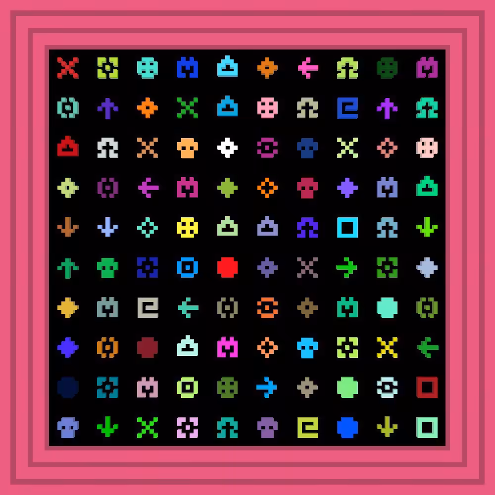 don't count the days, make the days count!  :: Procedural Symbols #172/1000