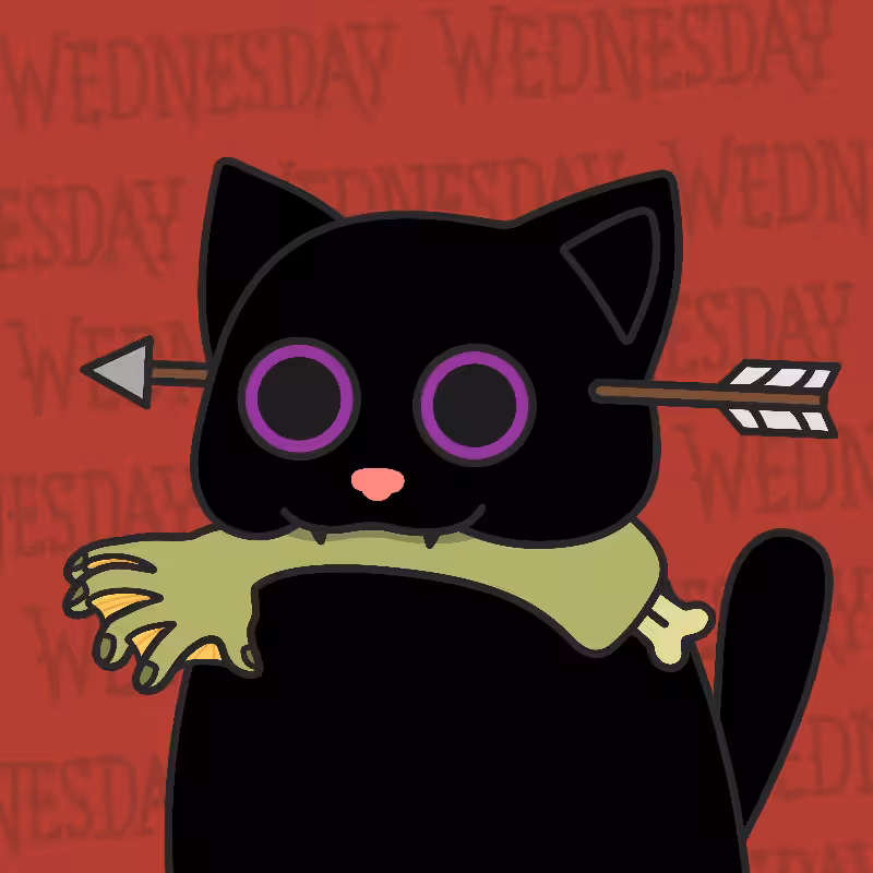 Addams Cat #7