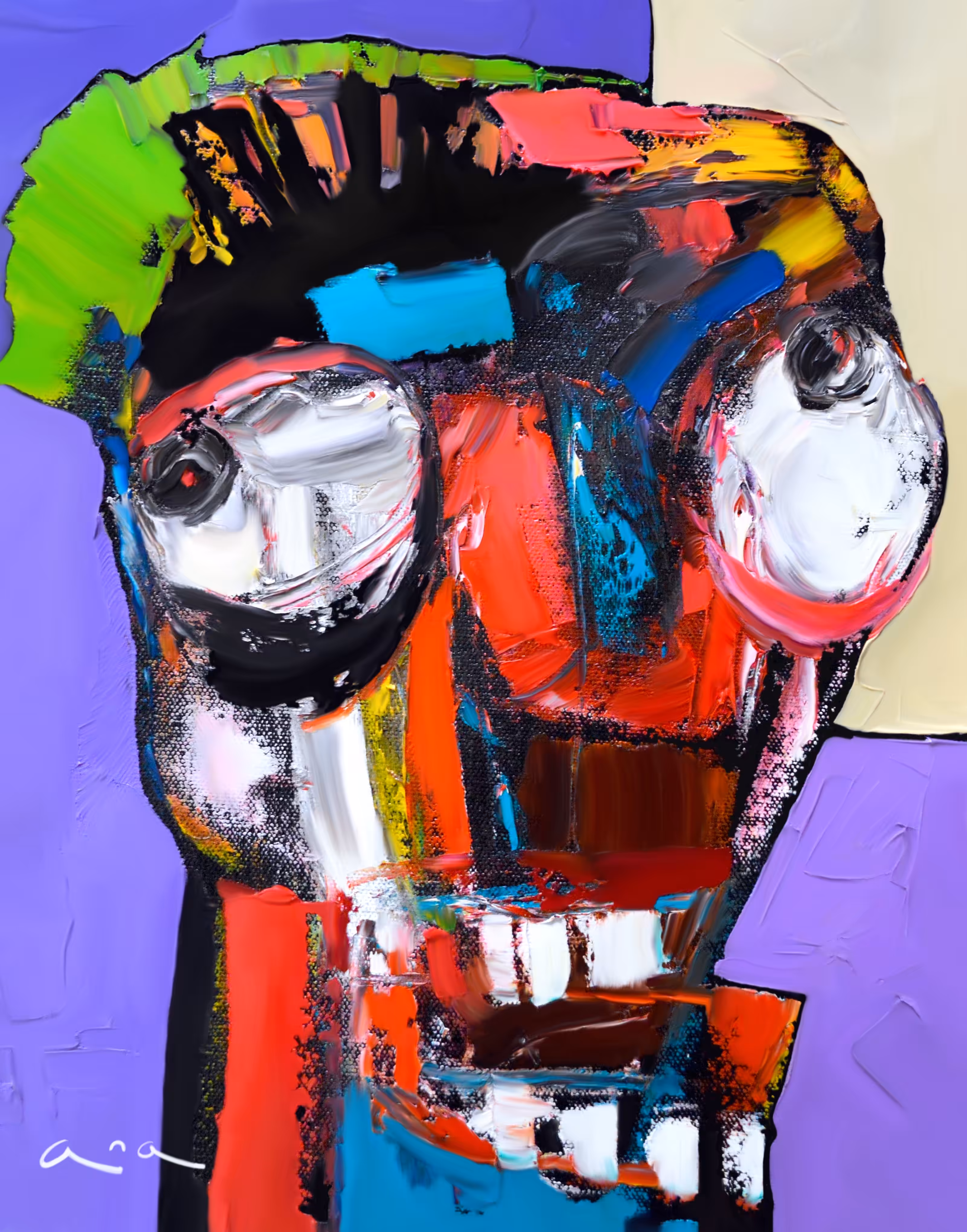 Expressionist Portrait #26