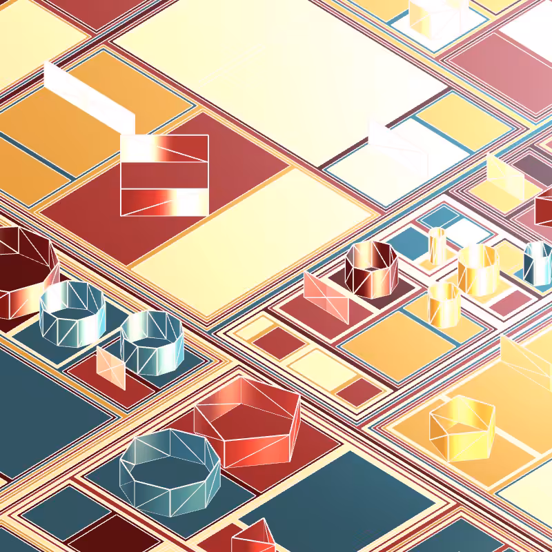 Geometric city #203