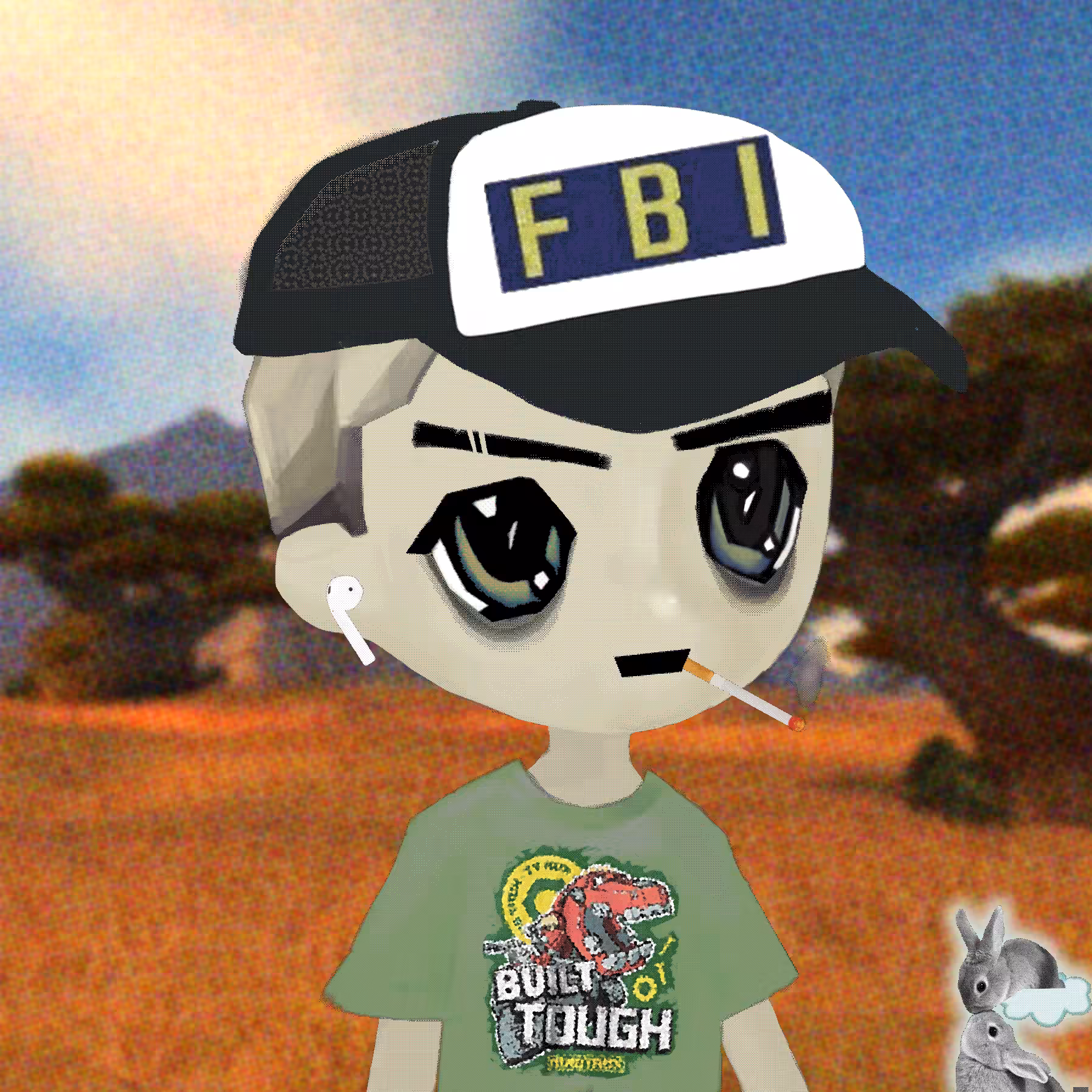 Redacted Remilio Babies: Remilio 3909