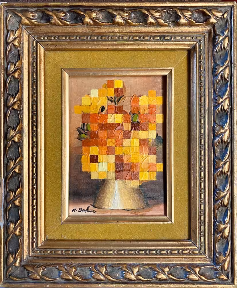 Yellow Flowers Pixels