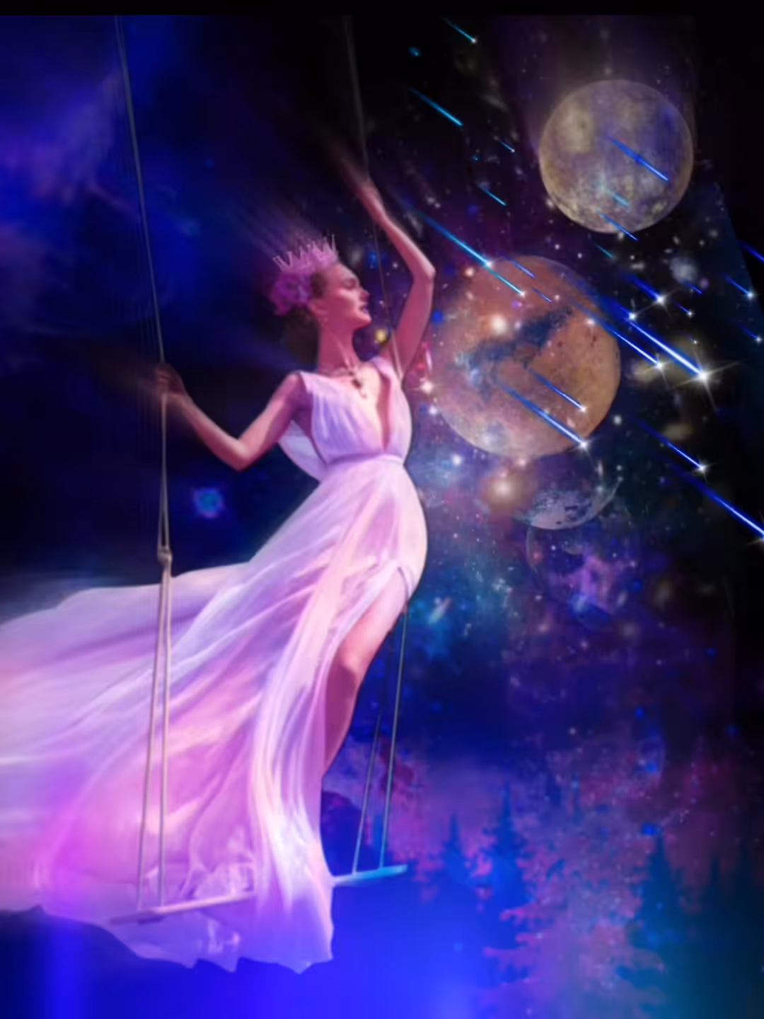 angels fly to the sky