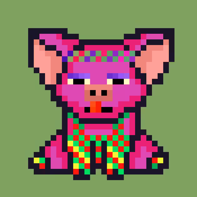 Punk Pig #00132