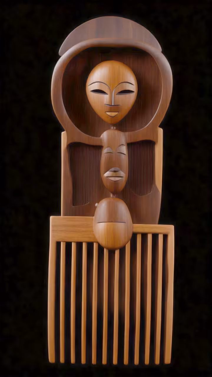 Harmony in Silence: African Masks of Wisdom