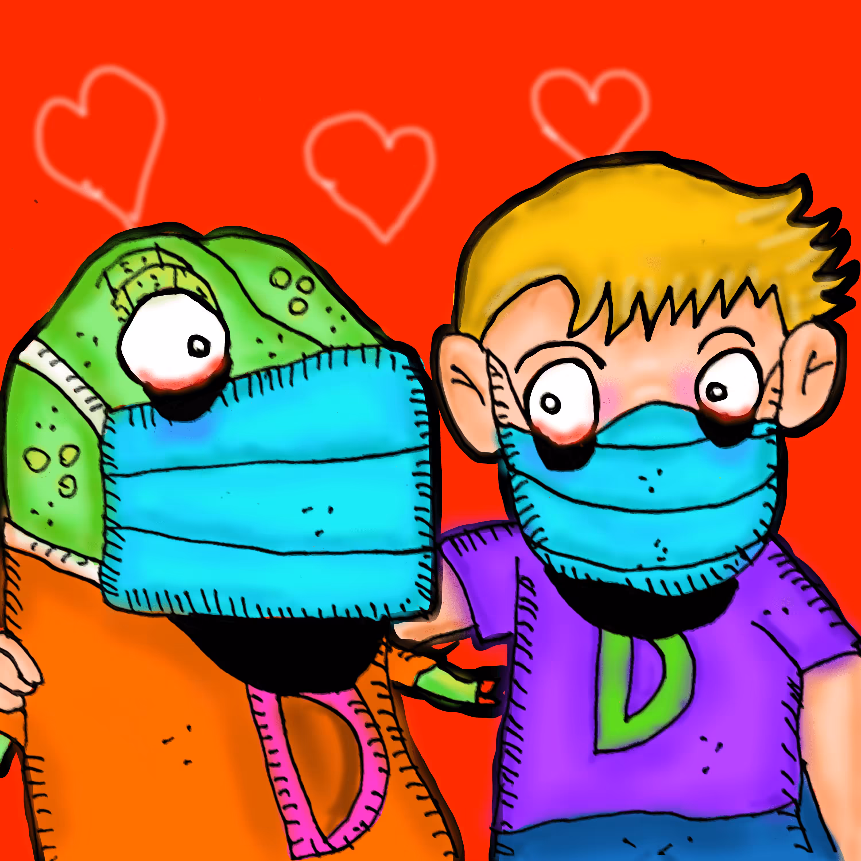 Silly Trex & friends 02