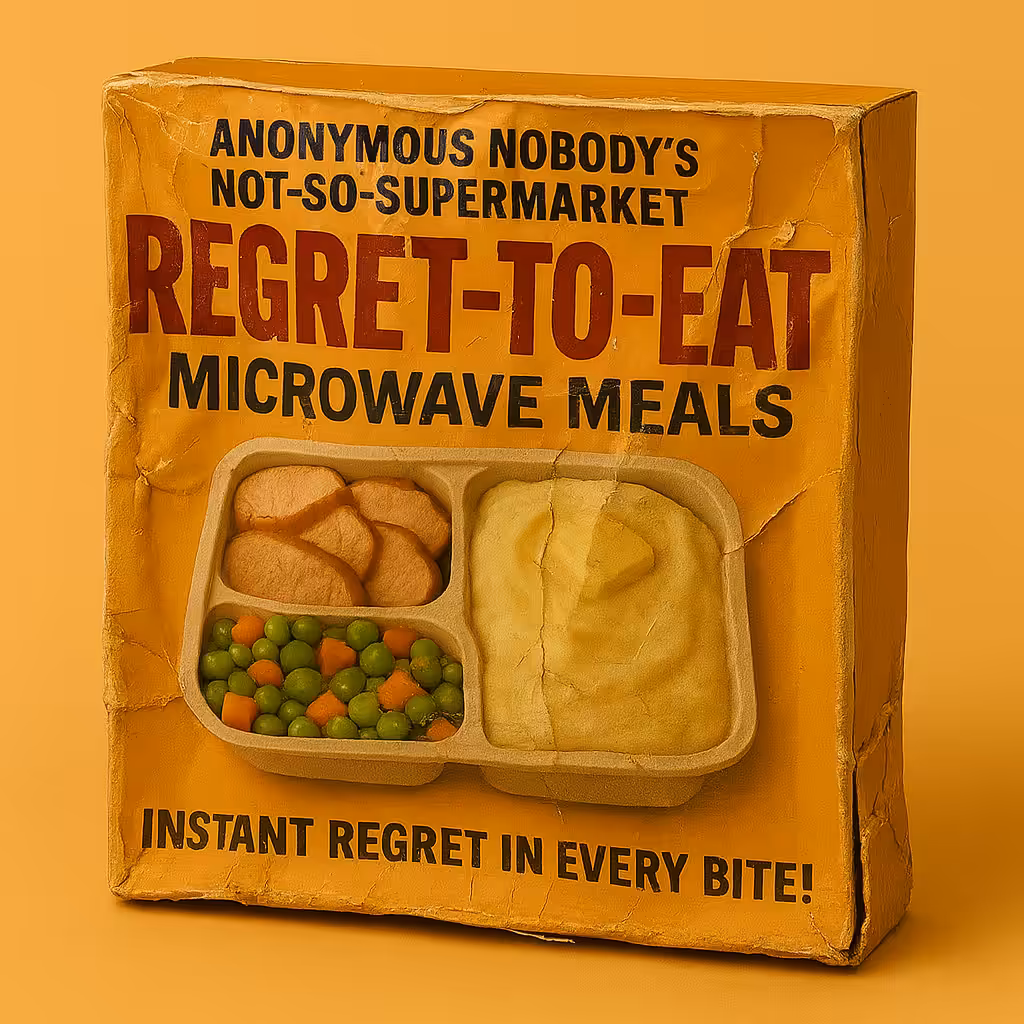 Regret-To-Eat Microwave Meals™️ (Damaged)