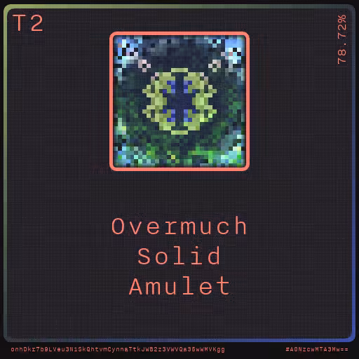 Gear for your quests - Amulet #51