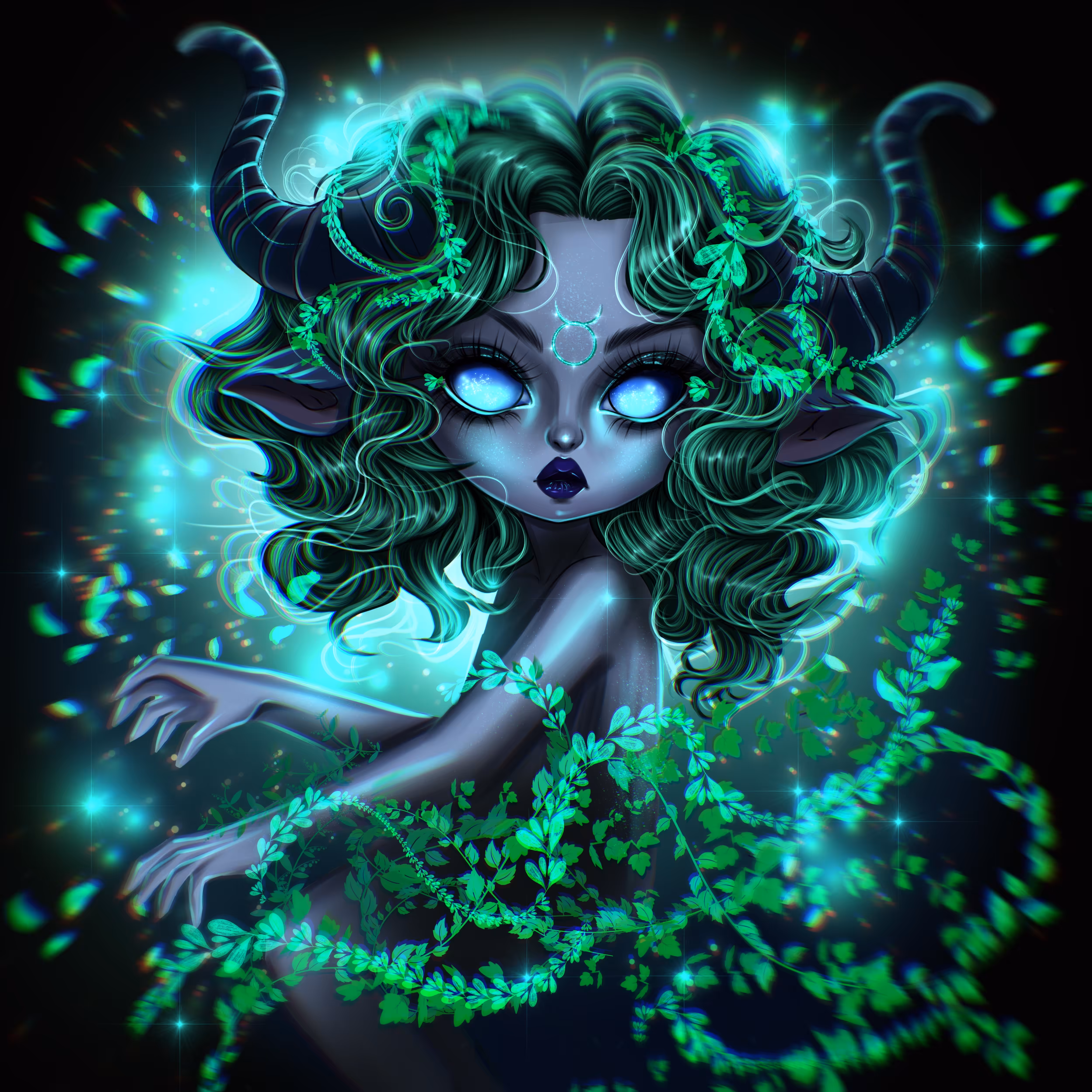 Night Shadow of Spring