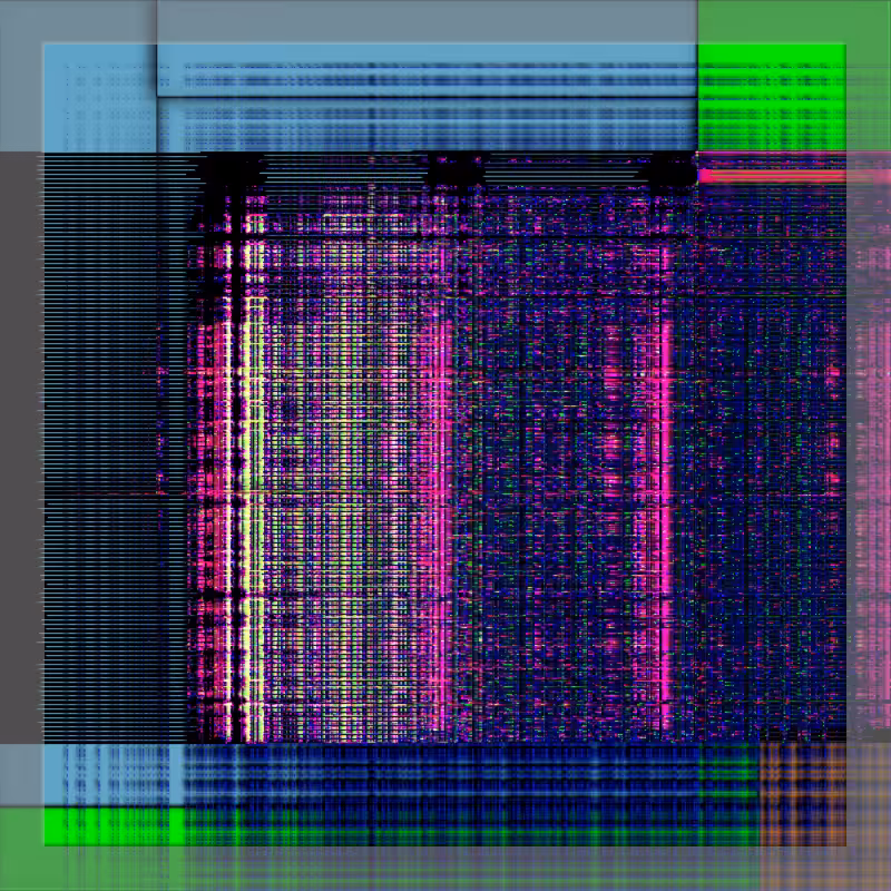 Digital Grid Burn #3
