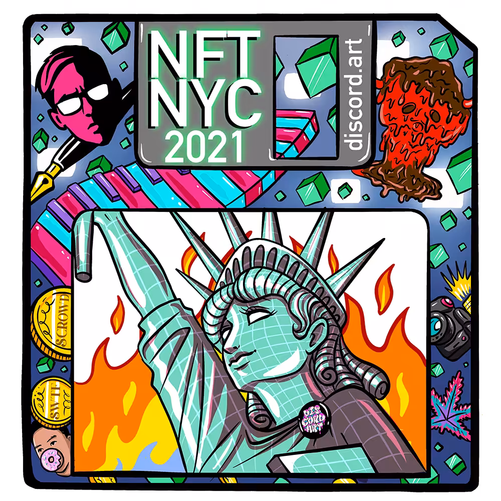 discord.art NFT NYC POAP