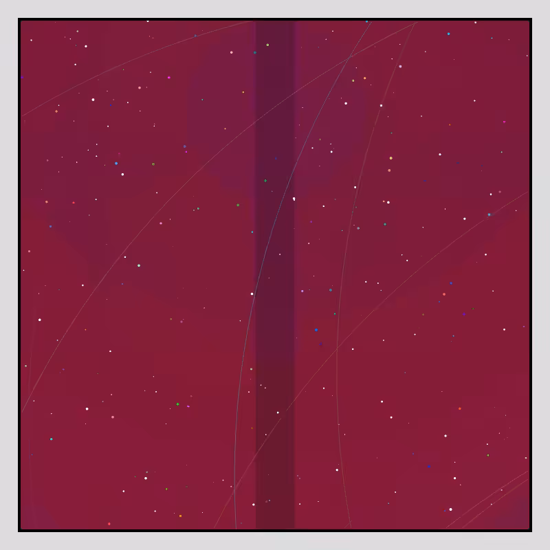 Color Field Starry B #128