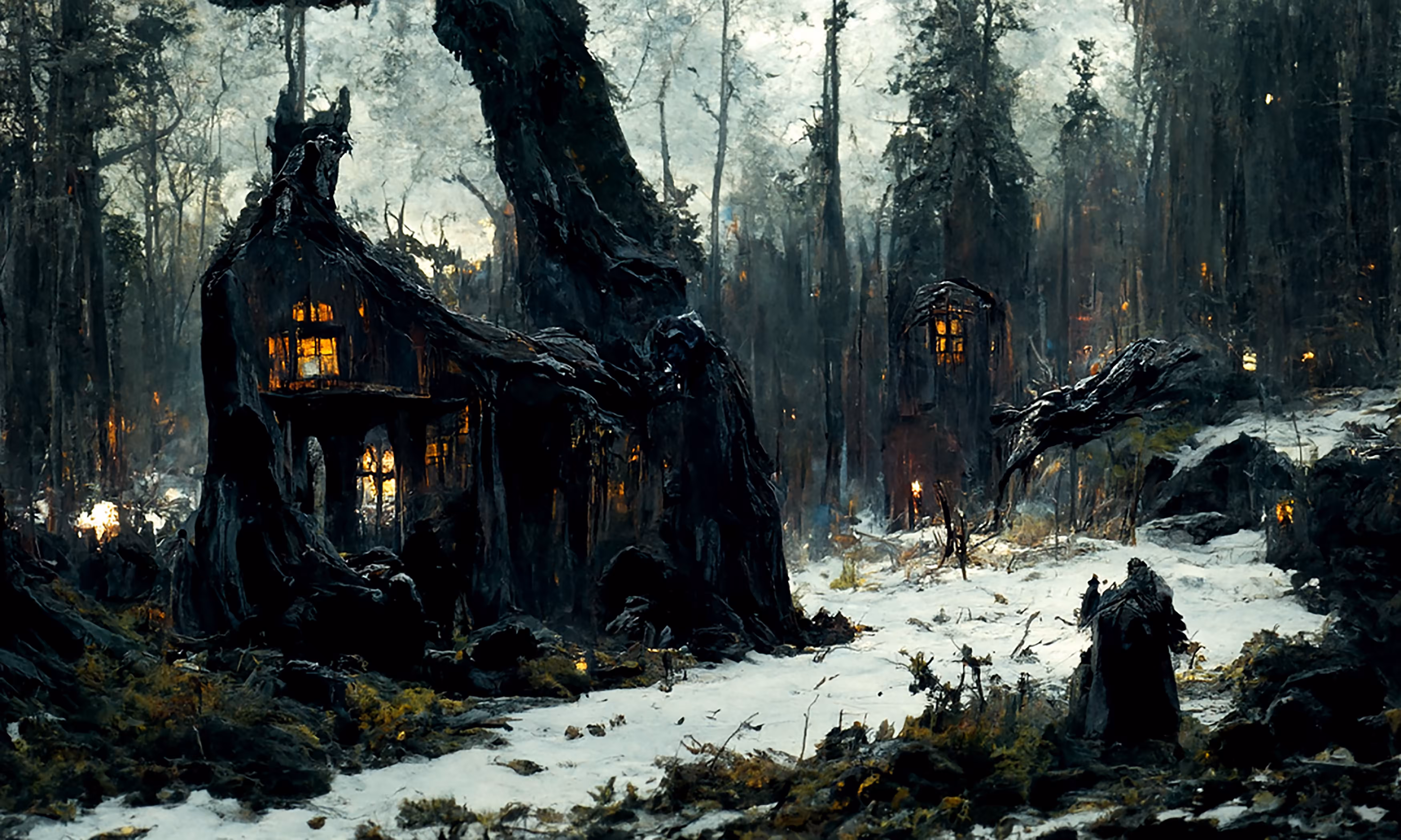 #1 - Dark forest - AI Experiments collection
