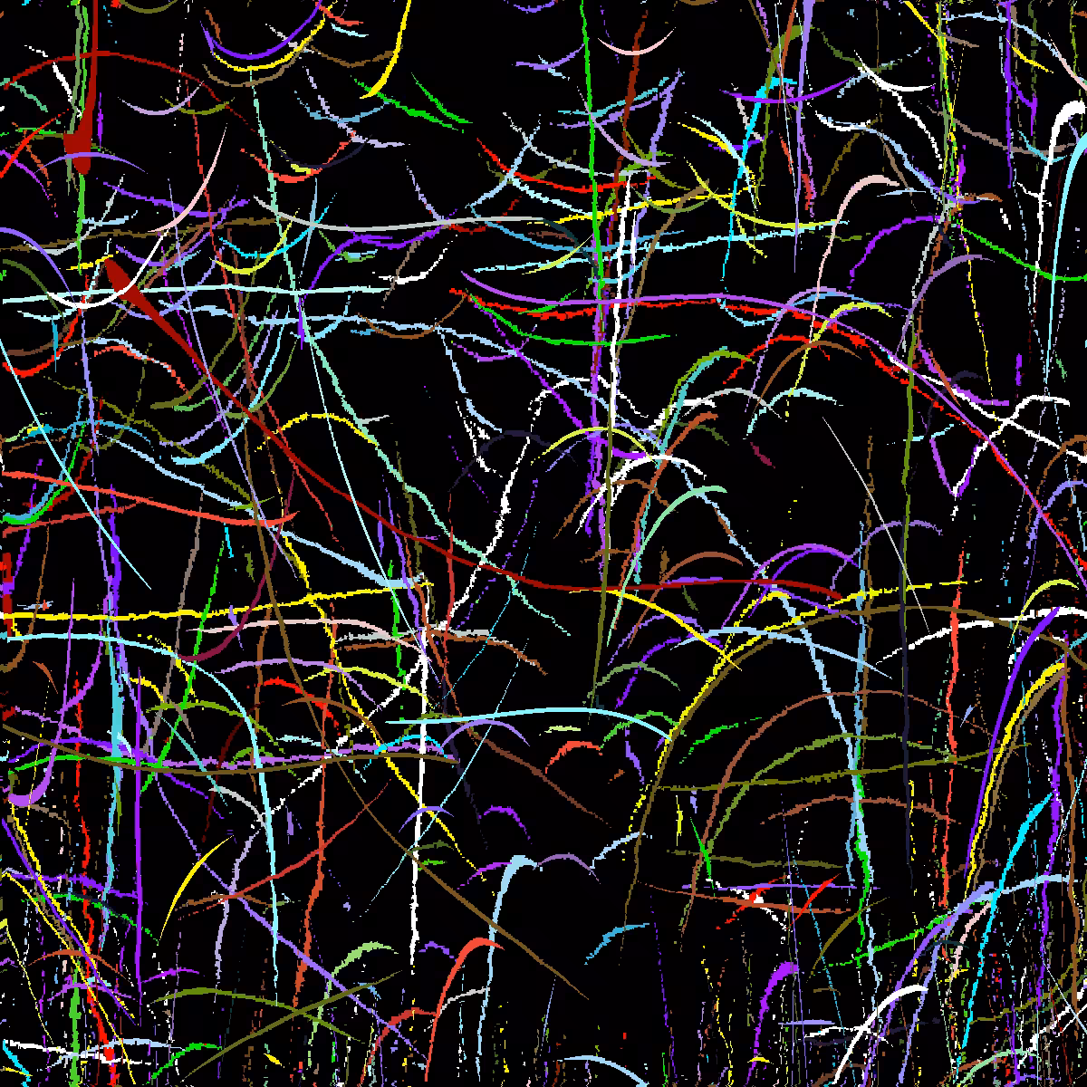 Pollock's Style Generator #13