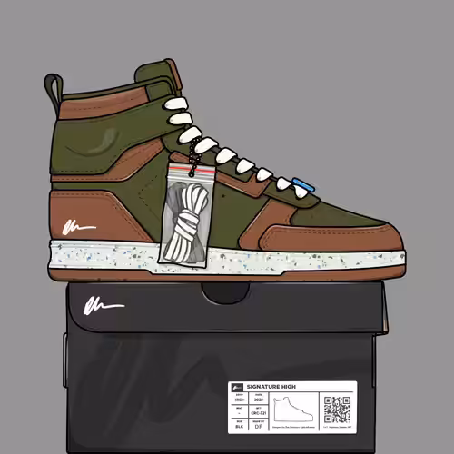 Signature Sneakers Highs #866