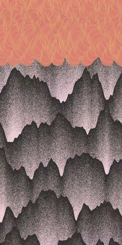 Clouds over the Mountains #19