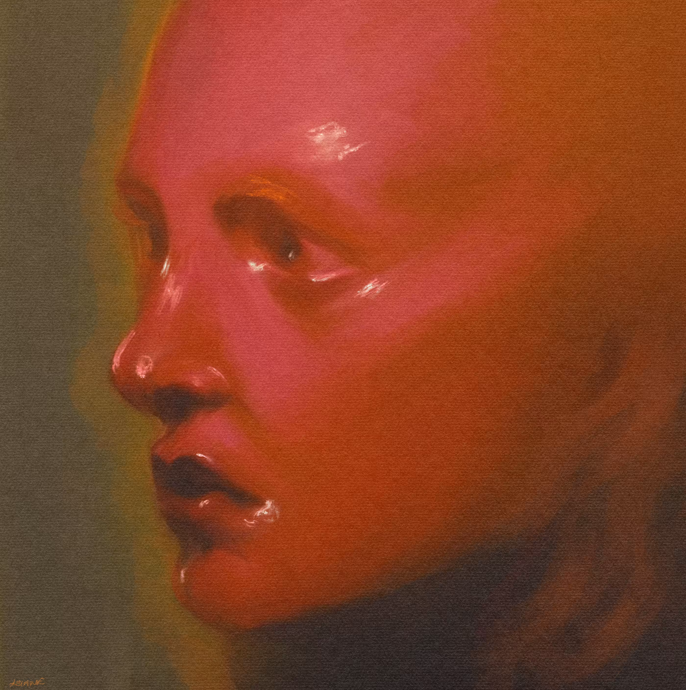under neon skin