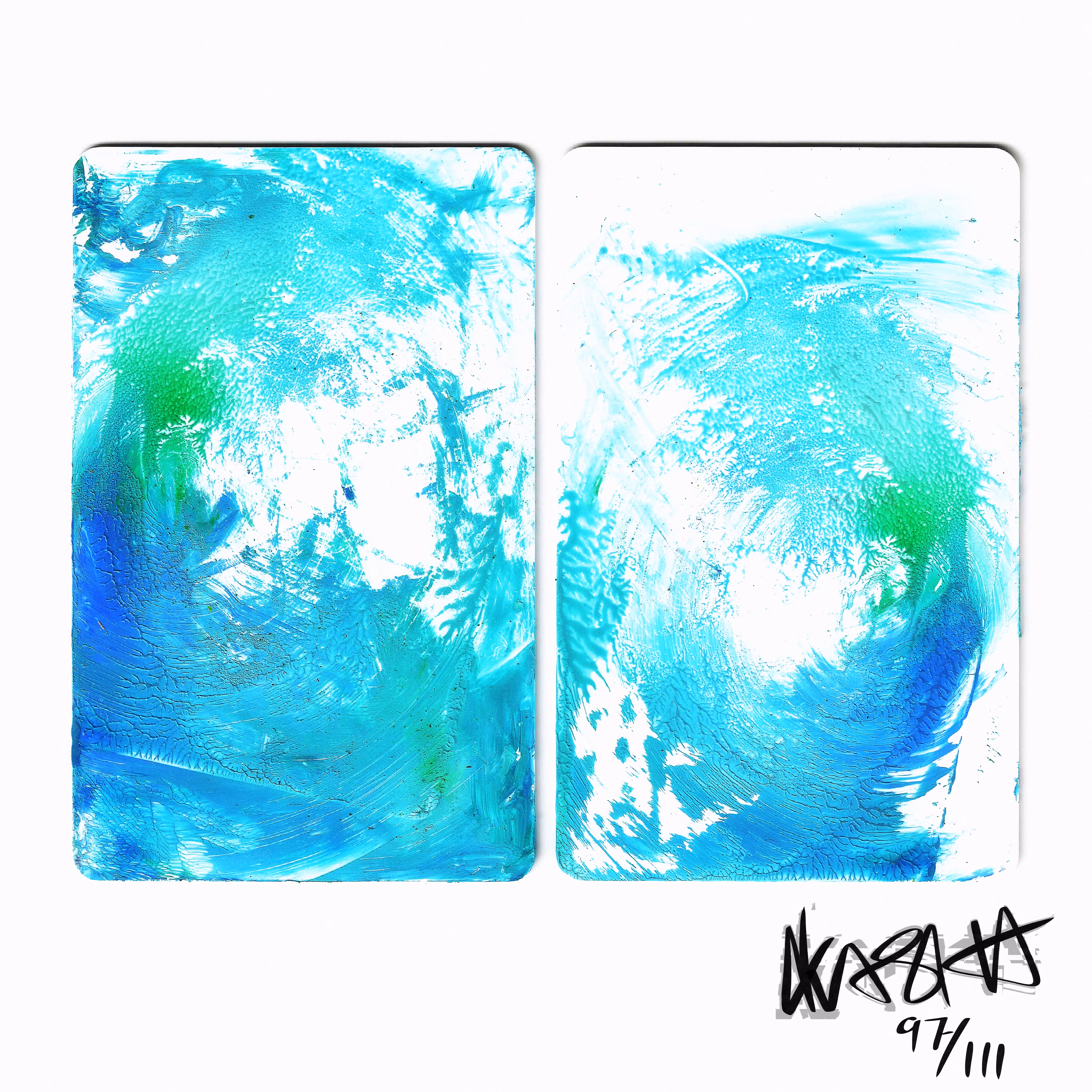 Micro Diptych: Beach Sprite