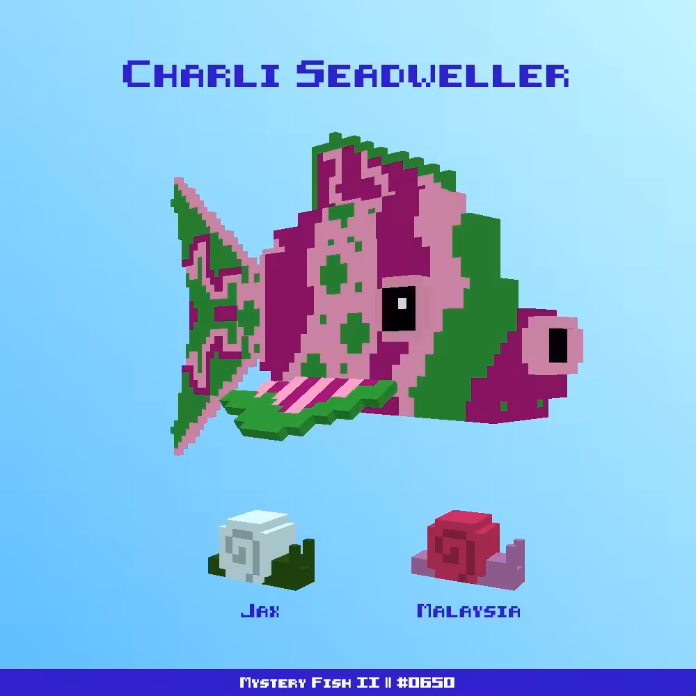 Charli Seadweller :: Mystery Fish 0650/1000