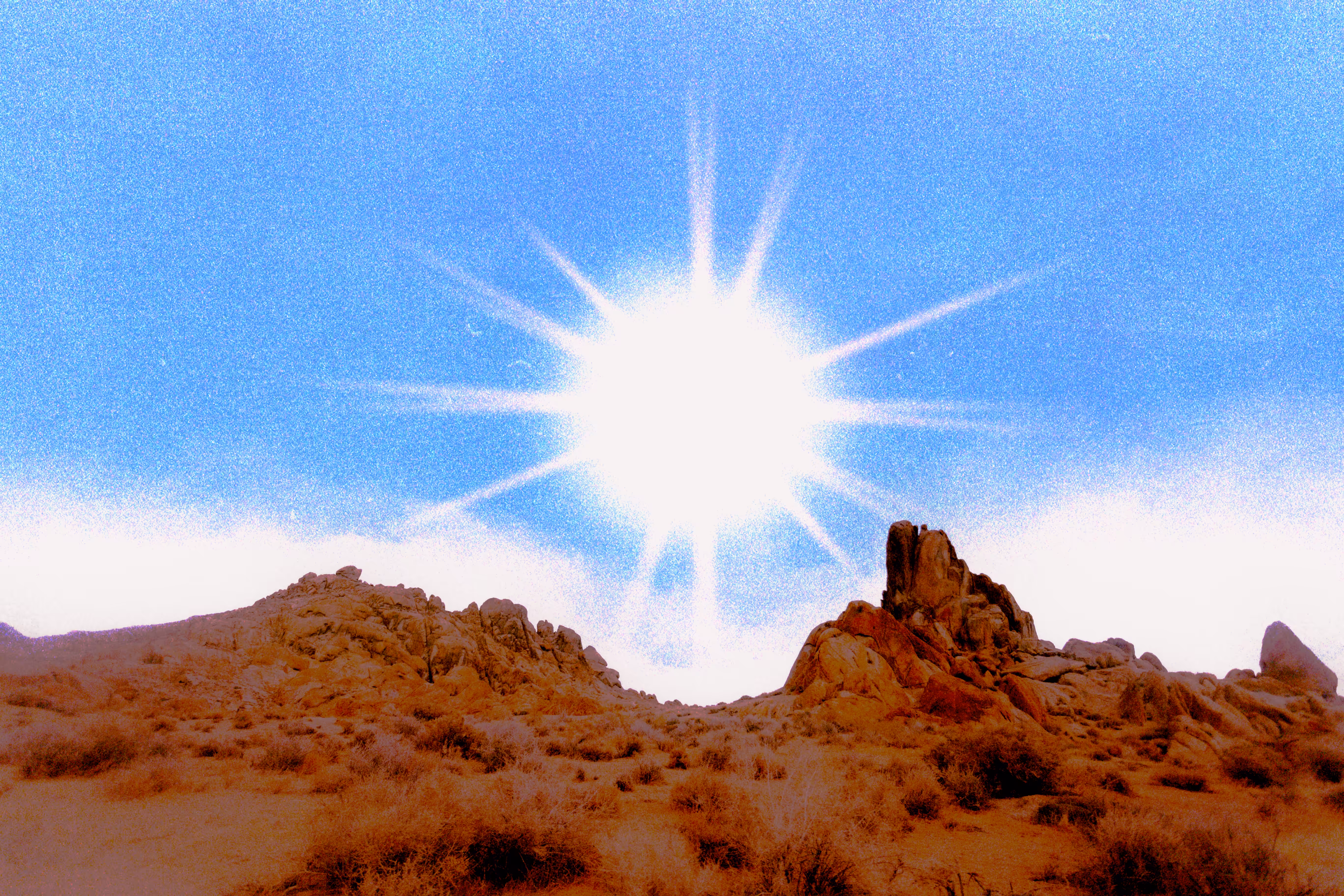 desert sunburst