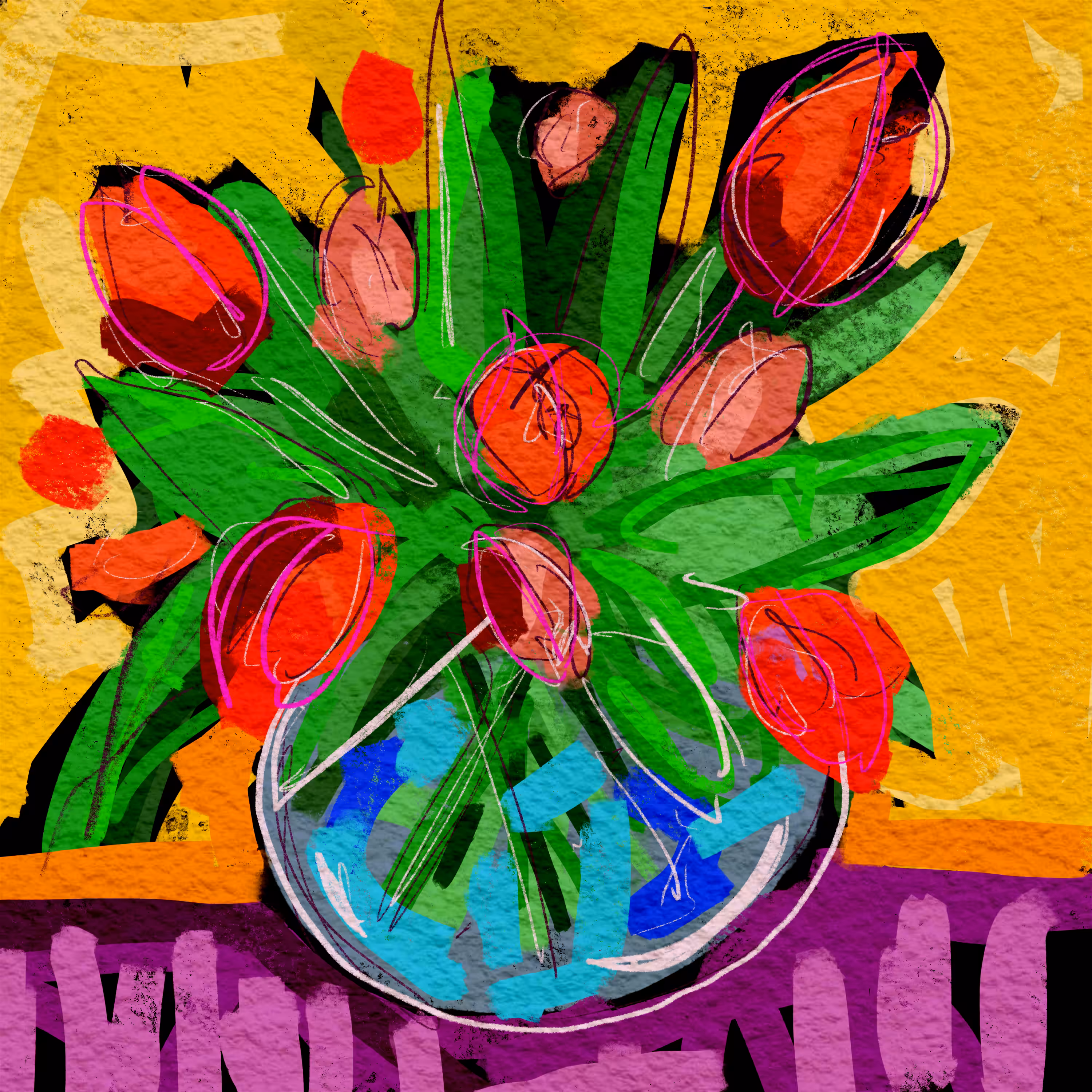 Red Tulips