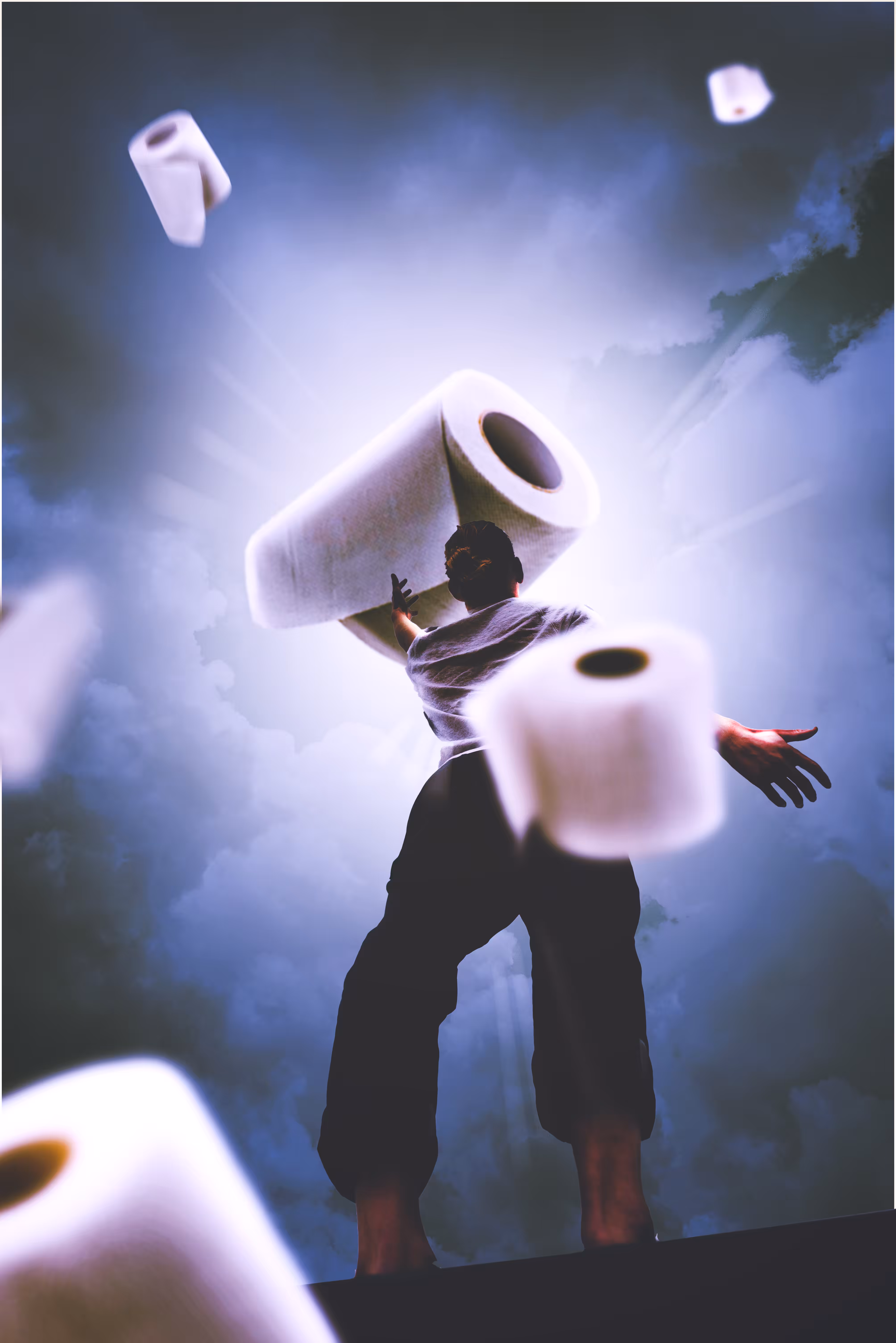 Blessed toilet paper 