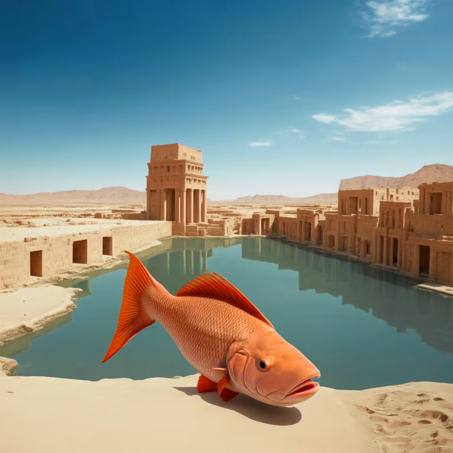 lost glee of red fish