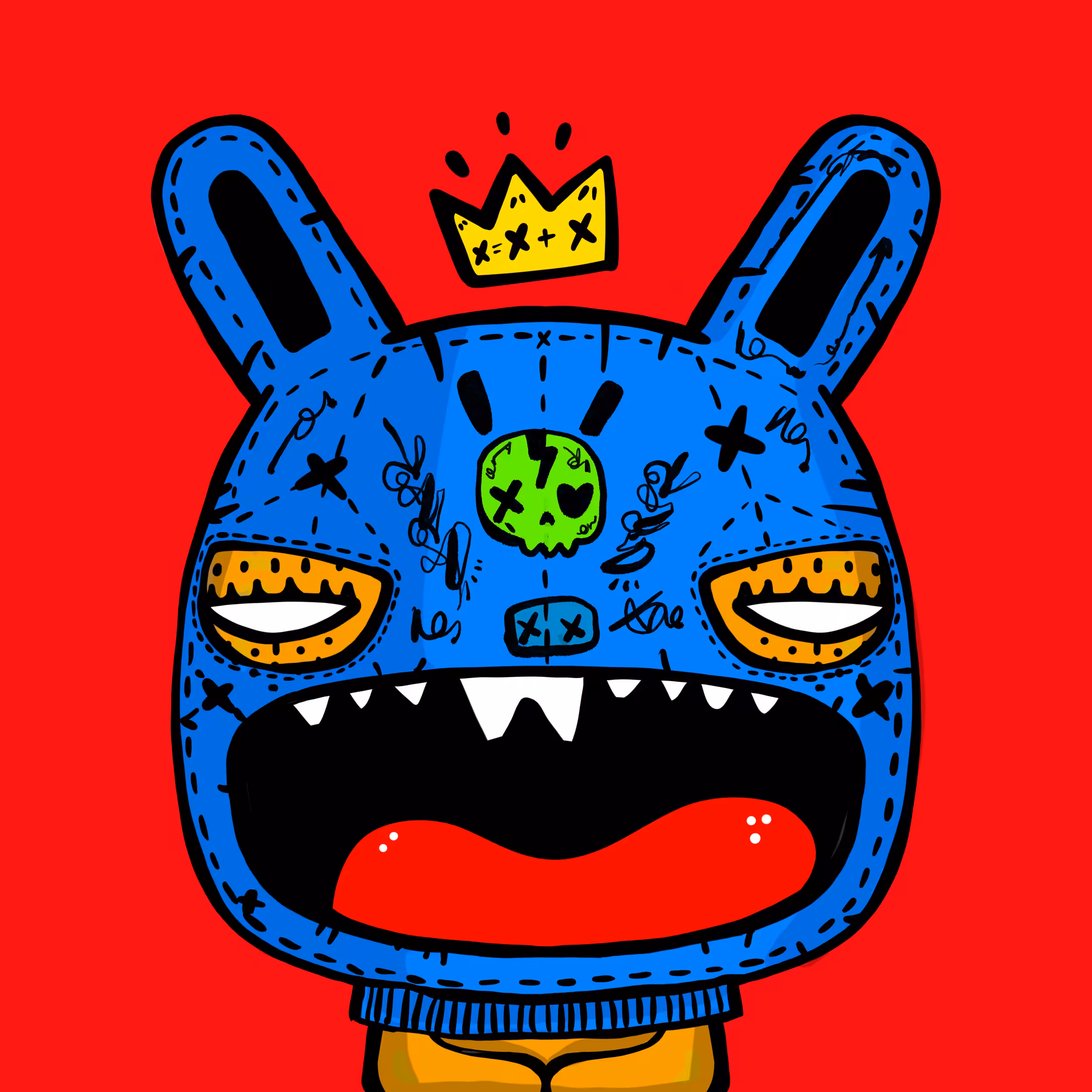 TOKYO PUNKS | BAD BUNNIES: TKP BAD BUNNY #0349