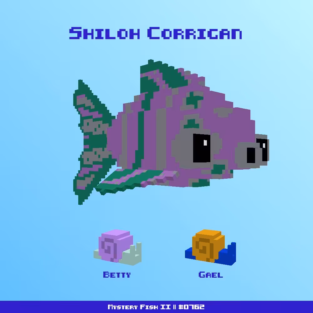 Shiloh Corrigan :: Mystery Fish 0762/1000 
