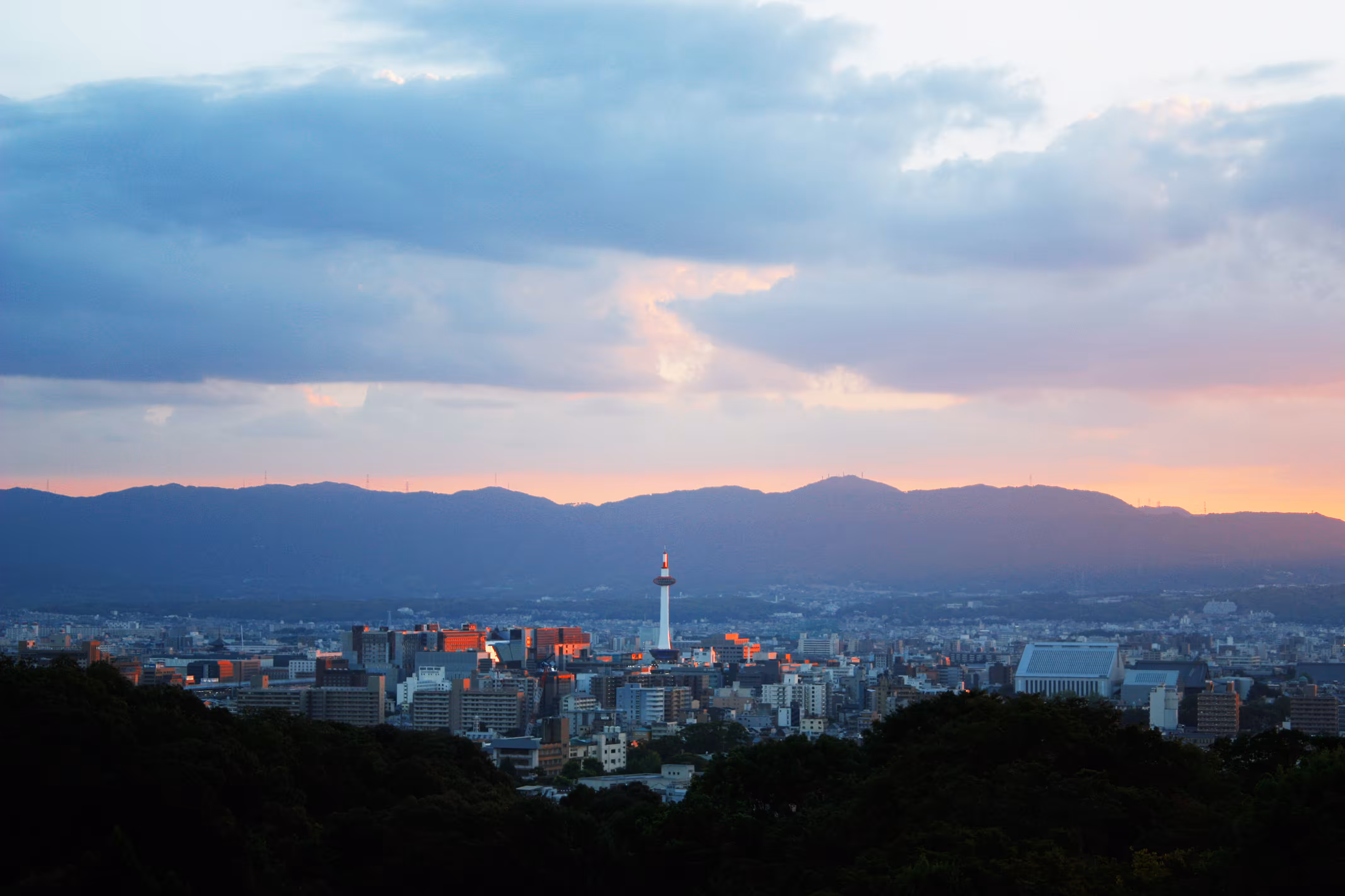 Sunset in Kyoto