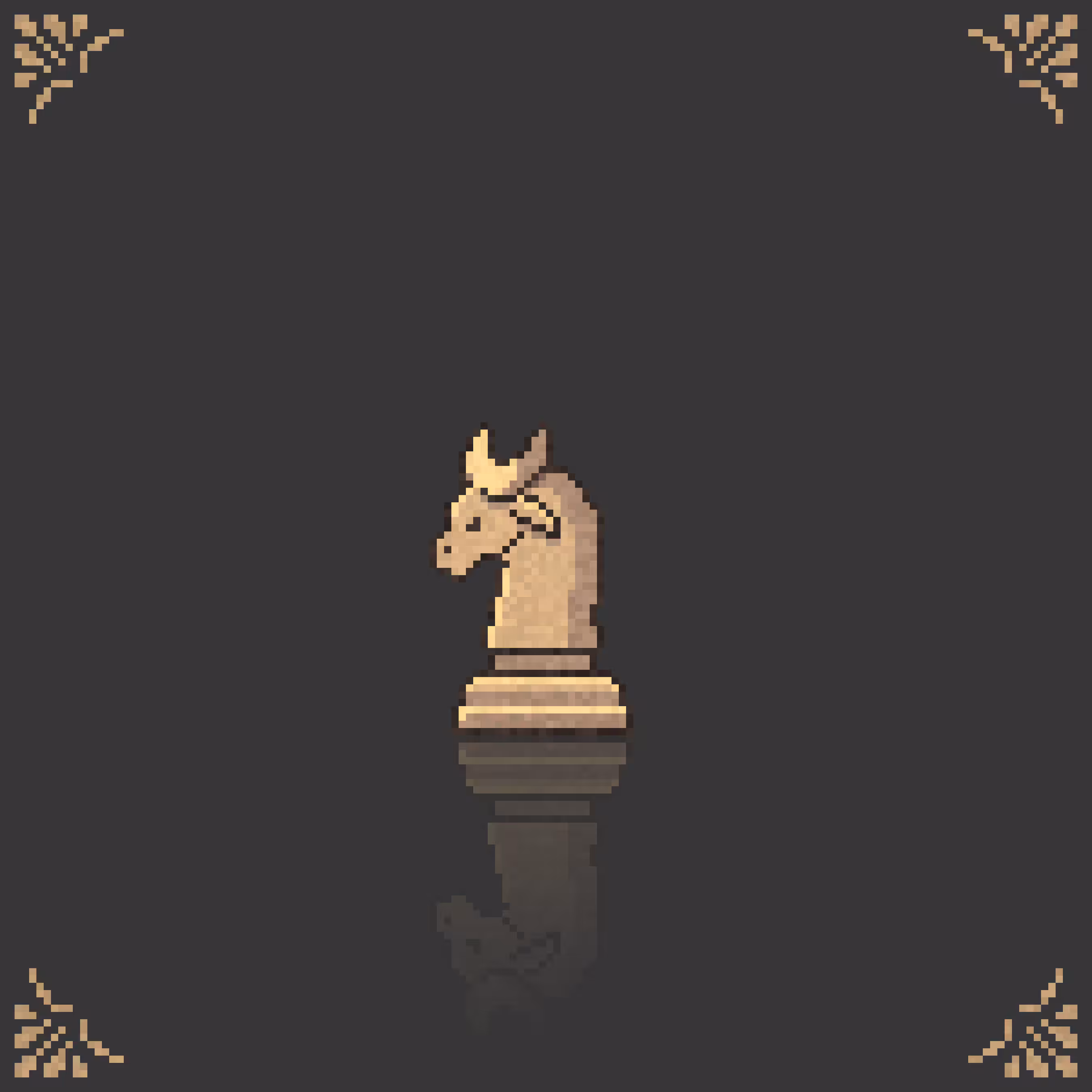 KNIGHT (white piece)