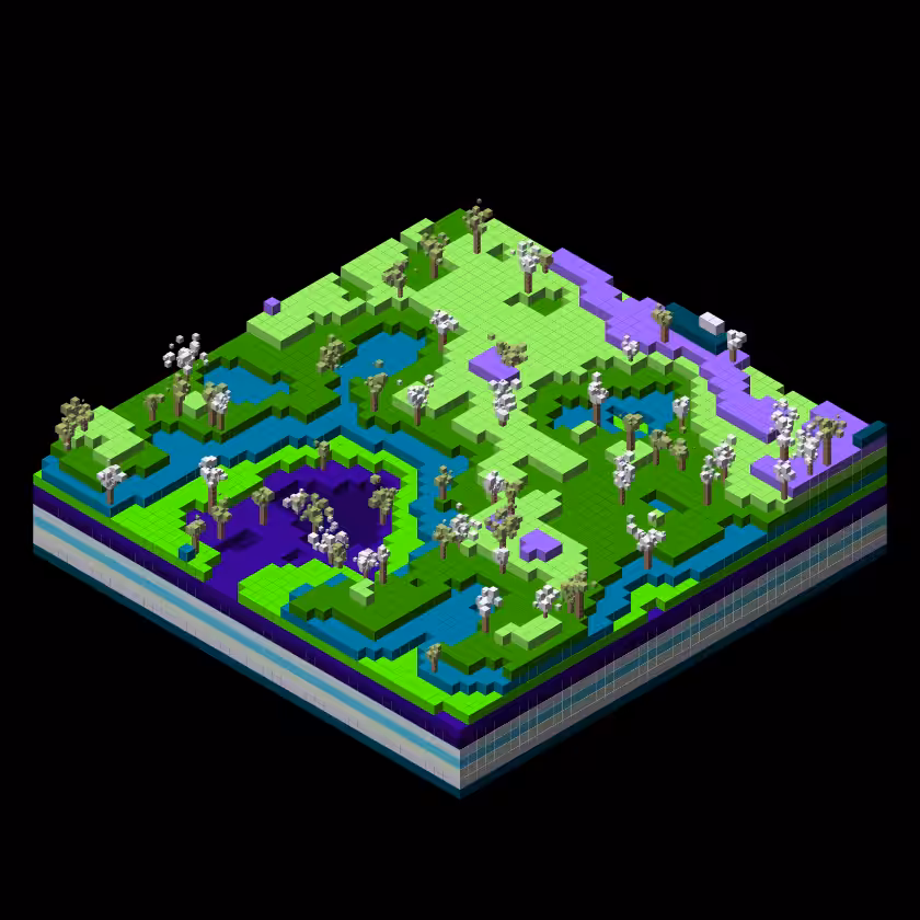 Pixel Topography #6