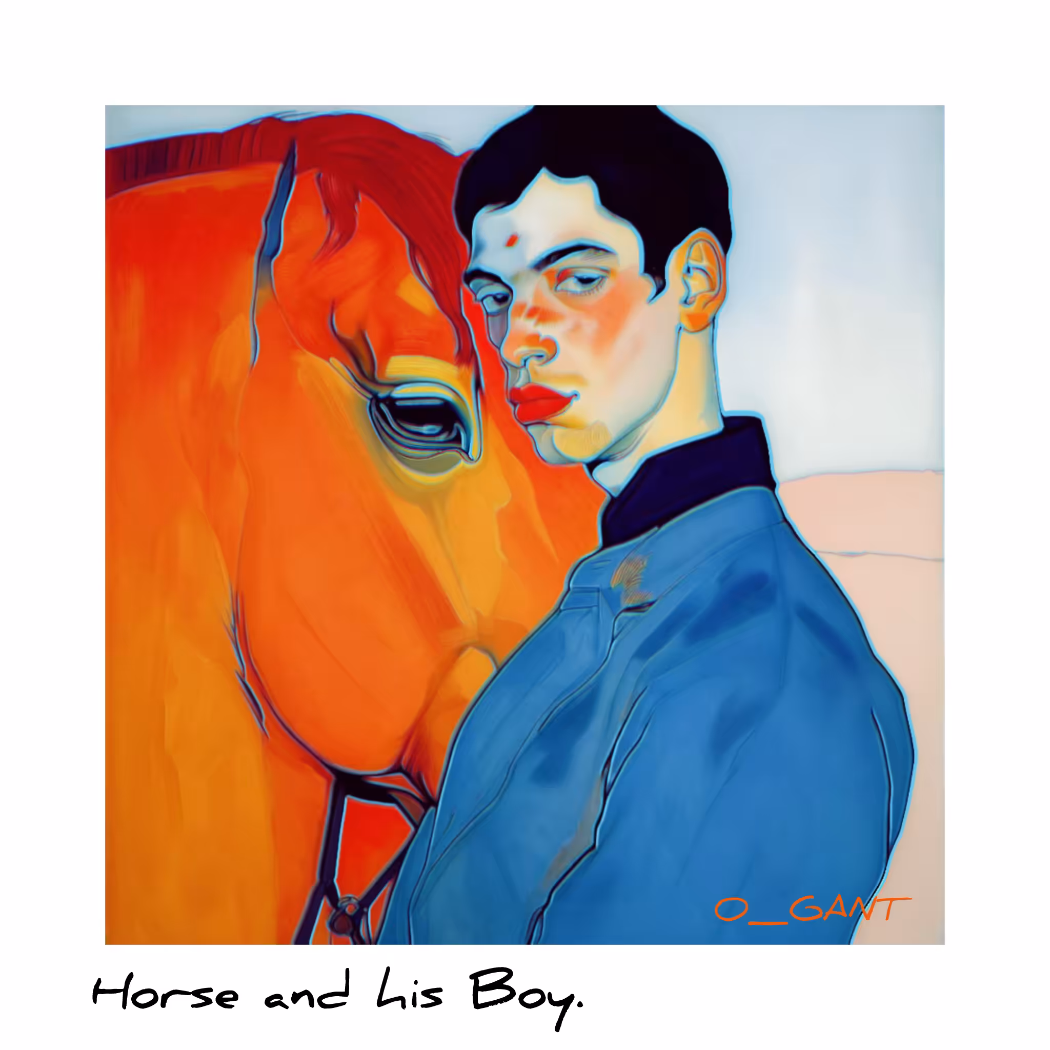 Oleg Gant Art: Piter not my friend: Horse and his Boy.