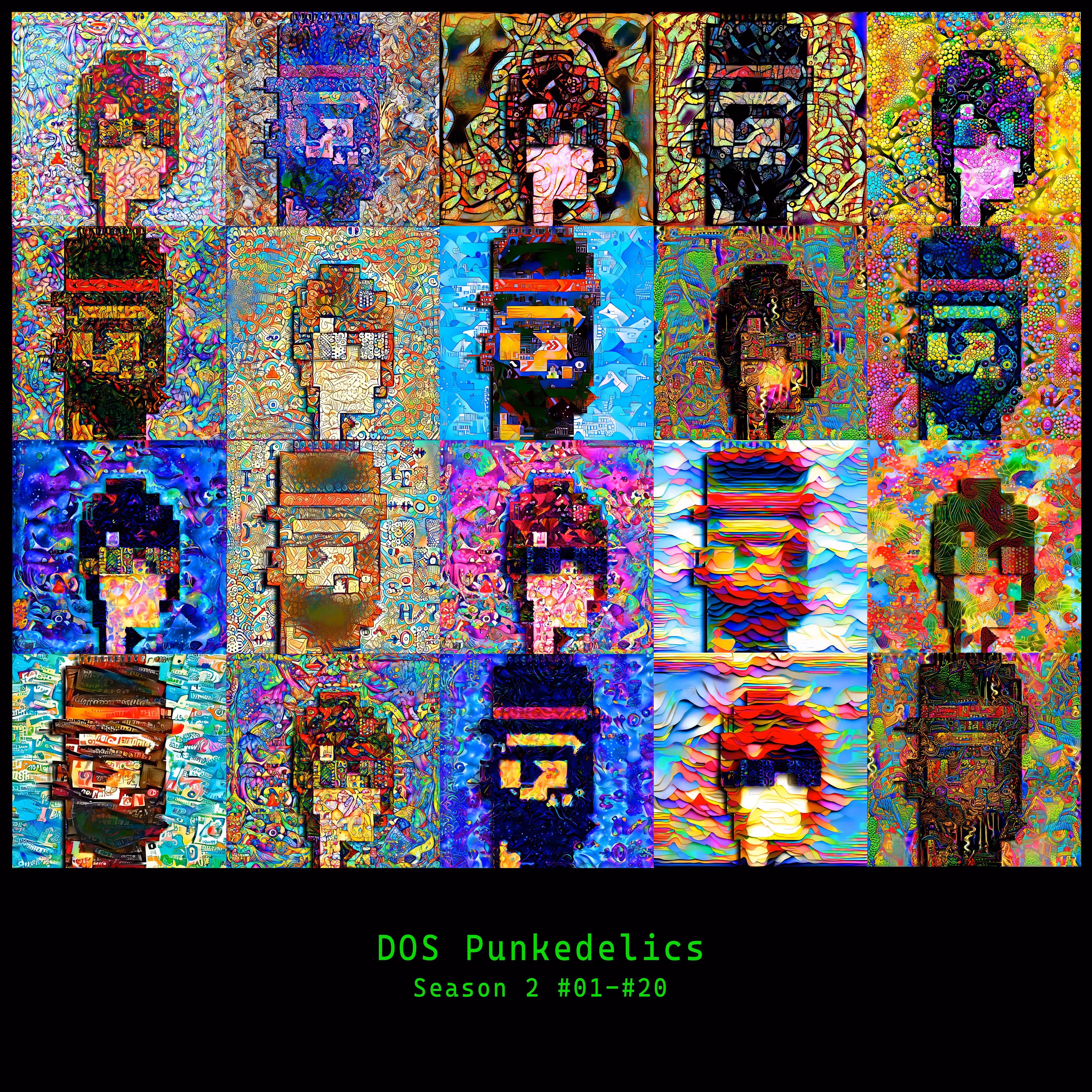 DOS PUNKEDELIC SEASON 2 POSTER #01
