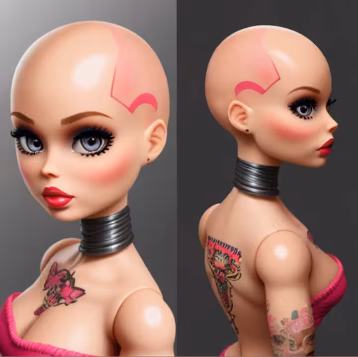 InkSlick Doll