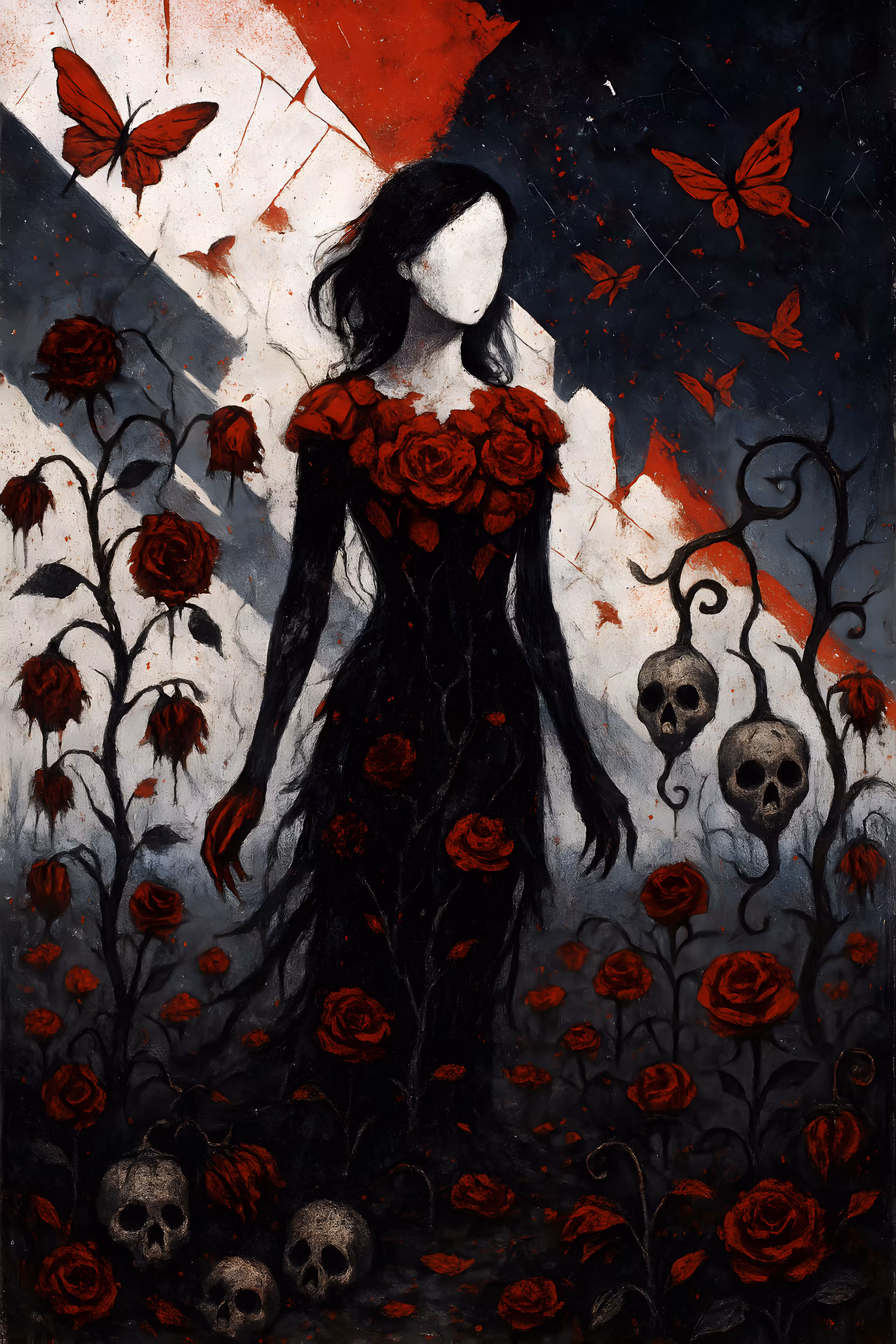 She Who Blooms From Silence