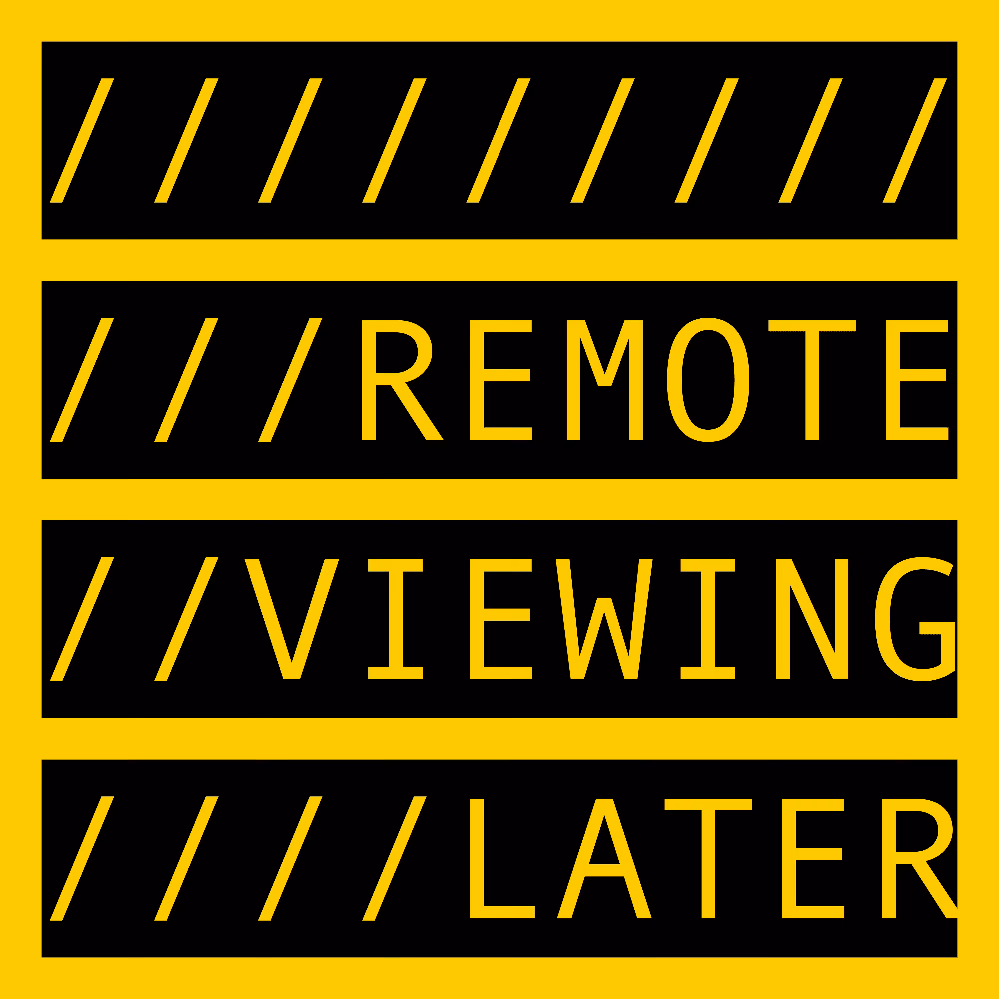 REMOTE VIEWING LATER