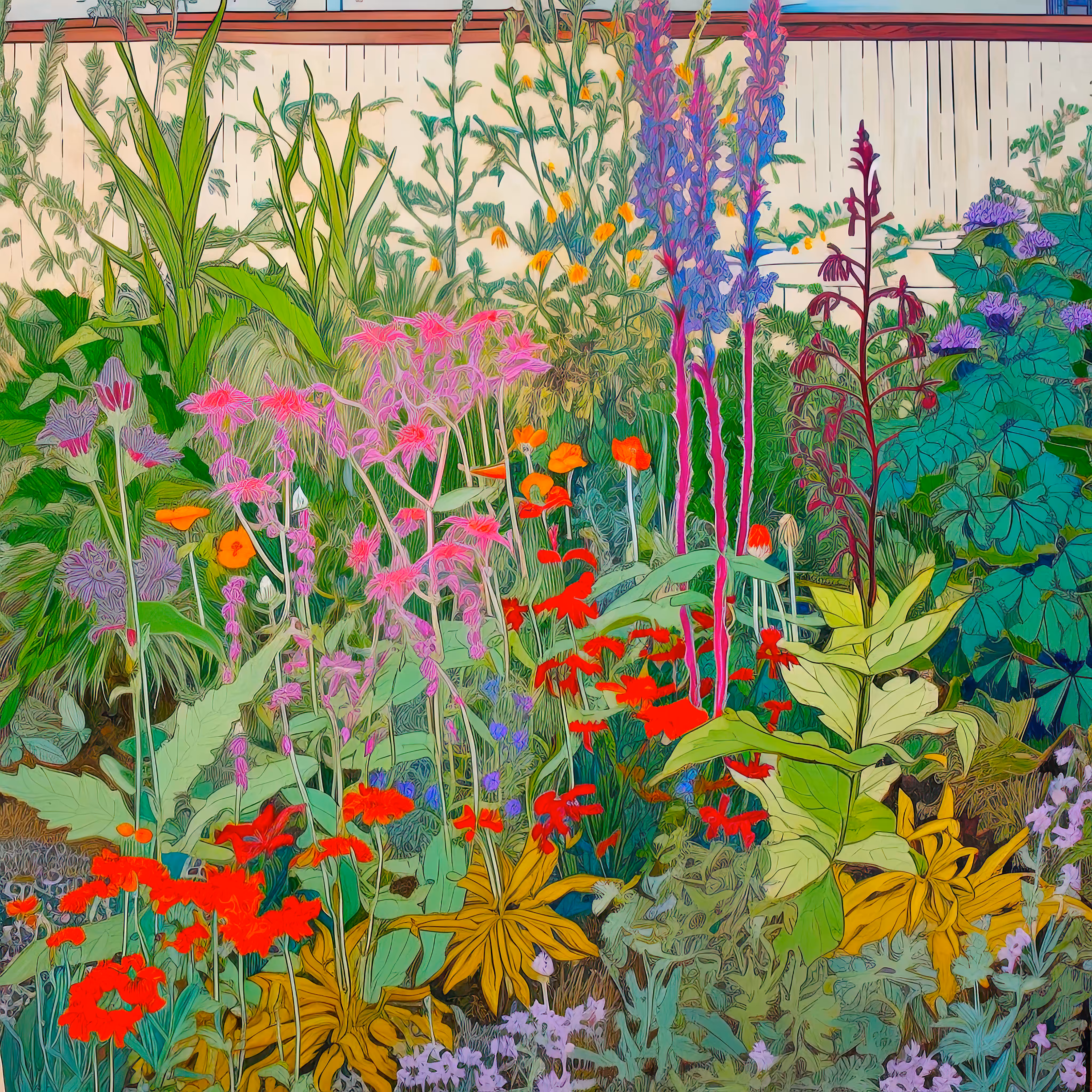 014 - Rainbow Garden