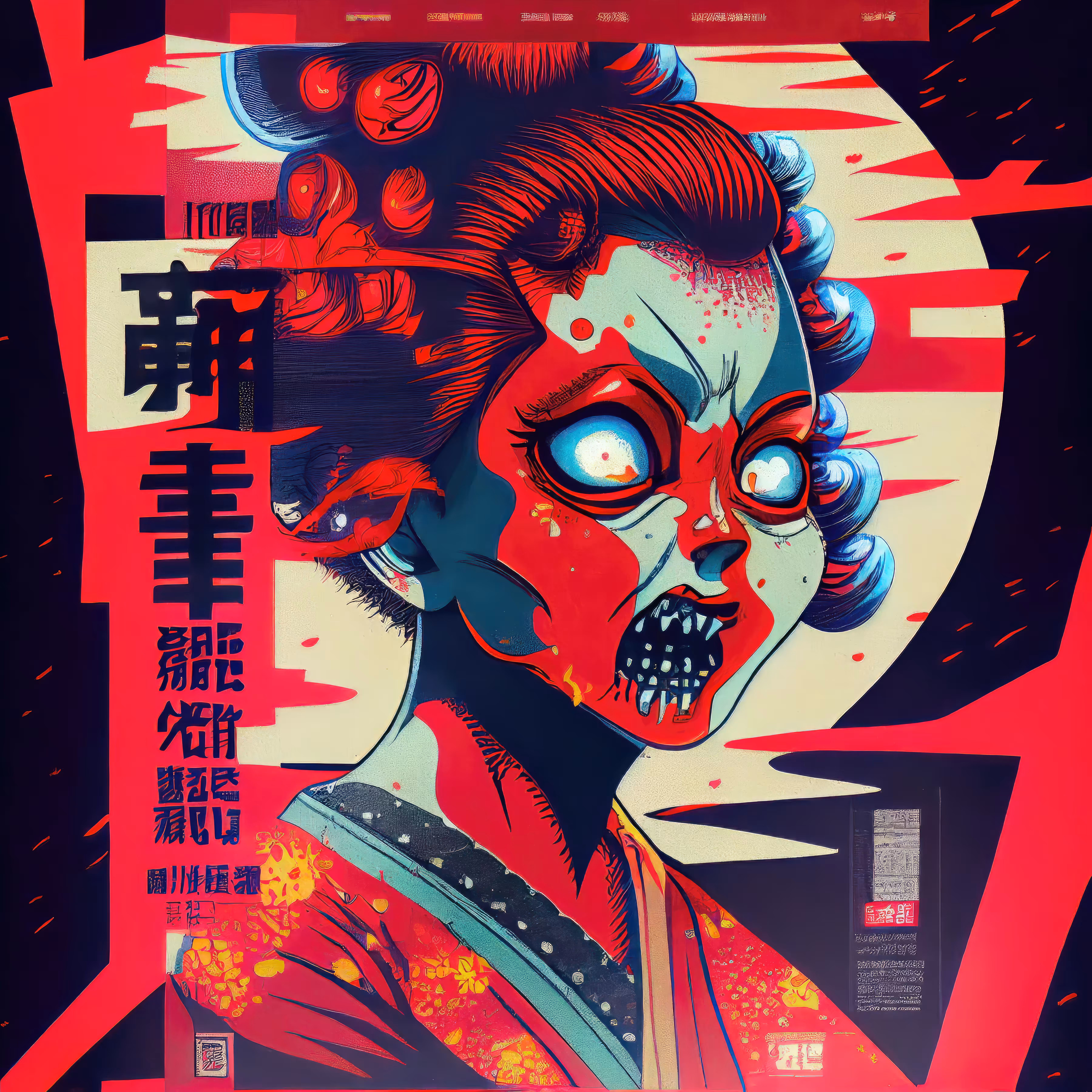 Geisha Punks #39 (Night of the Living Geisha Edition)
