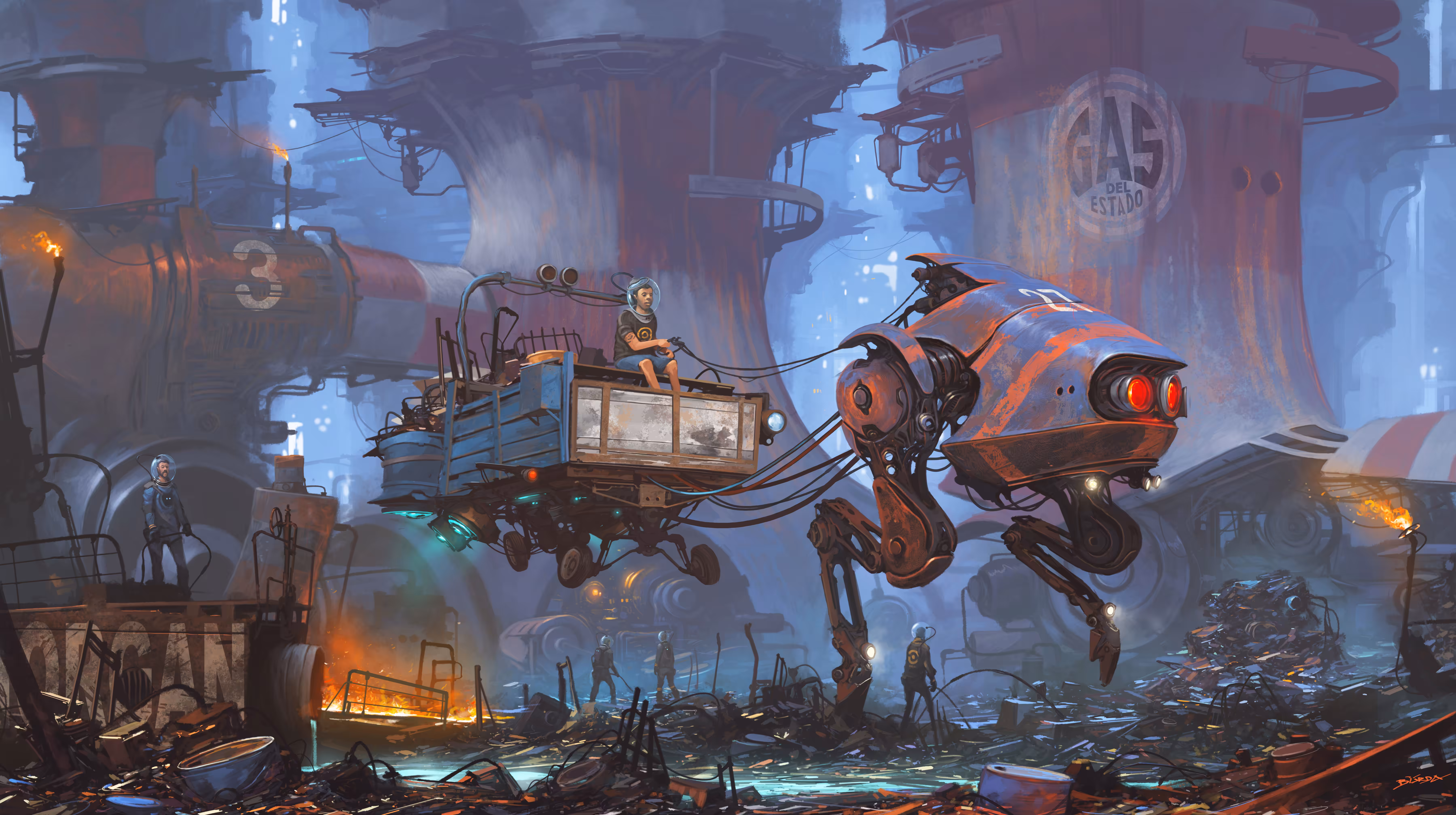 Congurbano machines: Cartoneros (Junkmen)