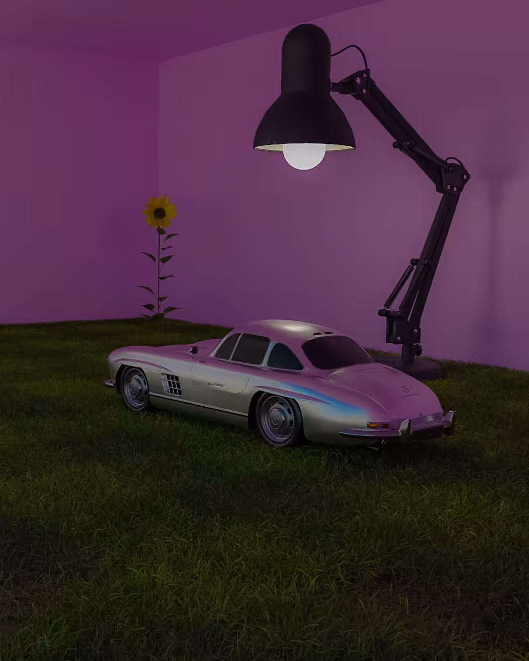Miniature Car or Giant Lamp