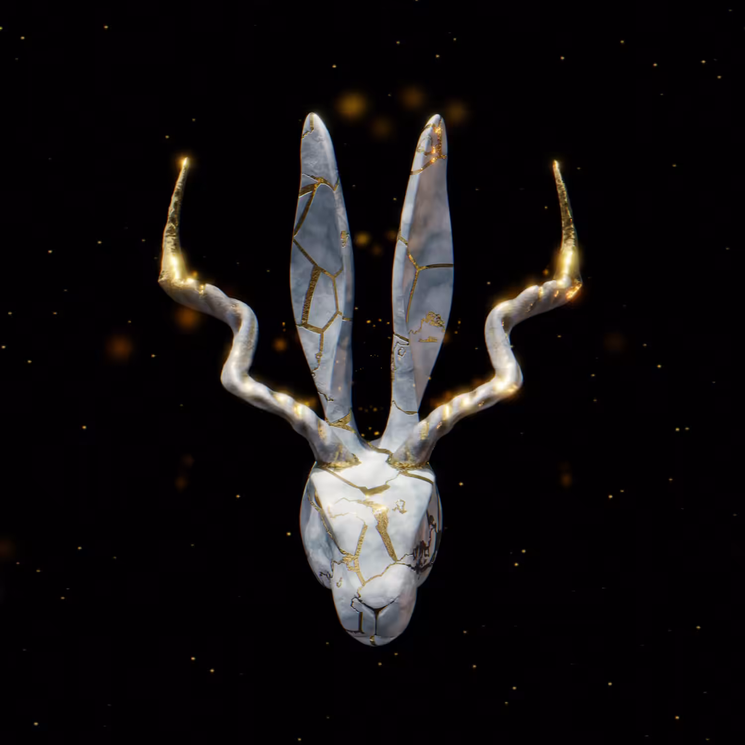 Kintsugi Jackalope