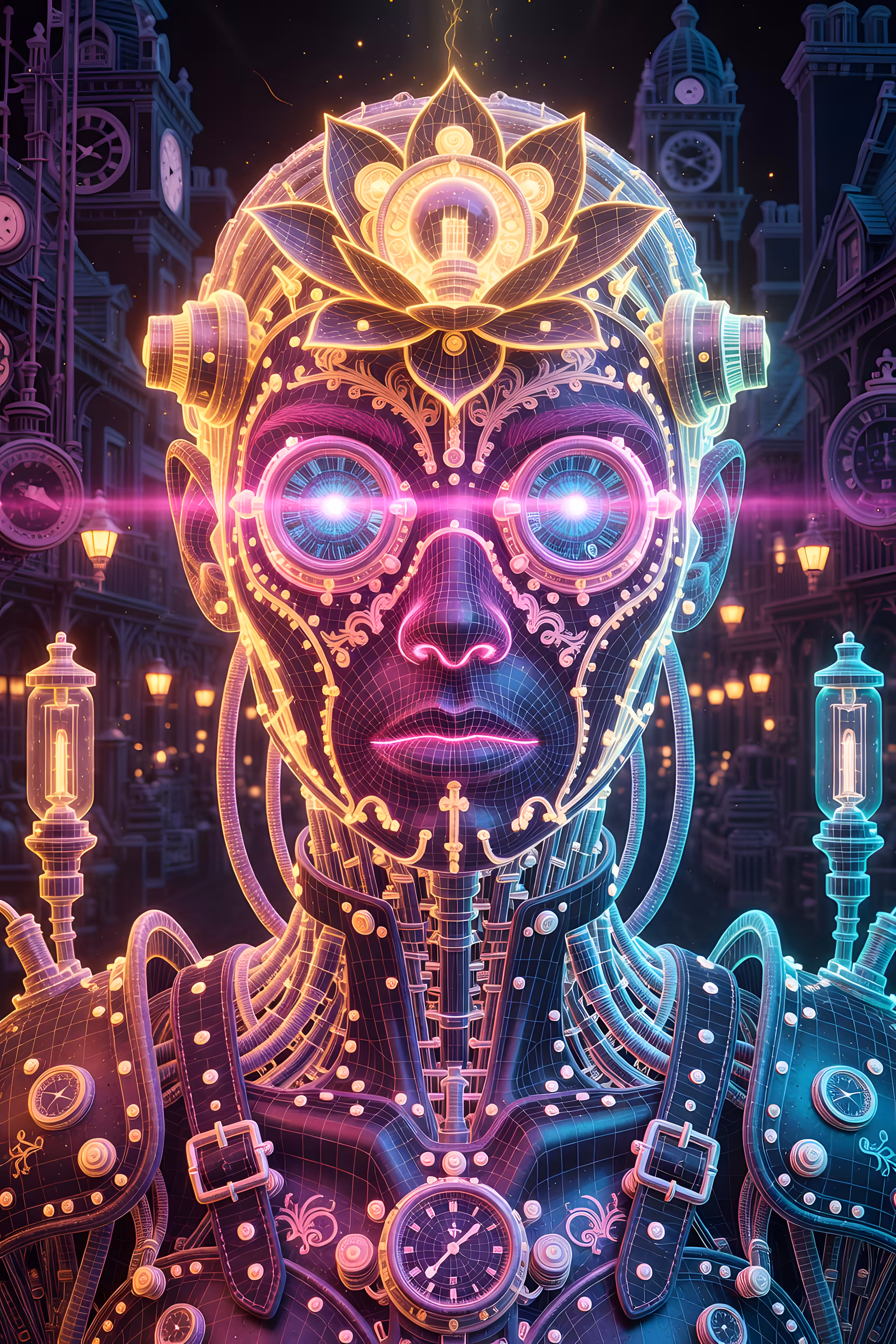 Flor do Lótus — Cybernetic Temple: Flor do Lótus XXVII — Chapter II: The Steam Oracle