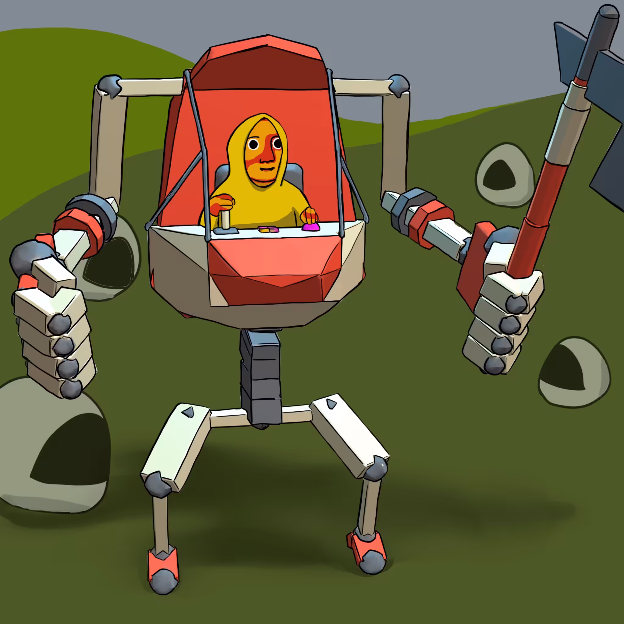mecha suits #5 x Creature #5007
