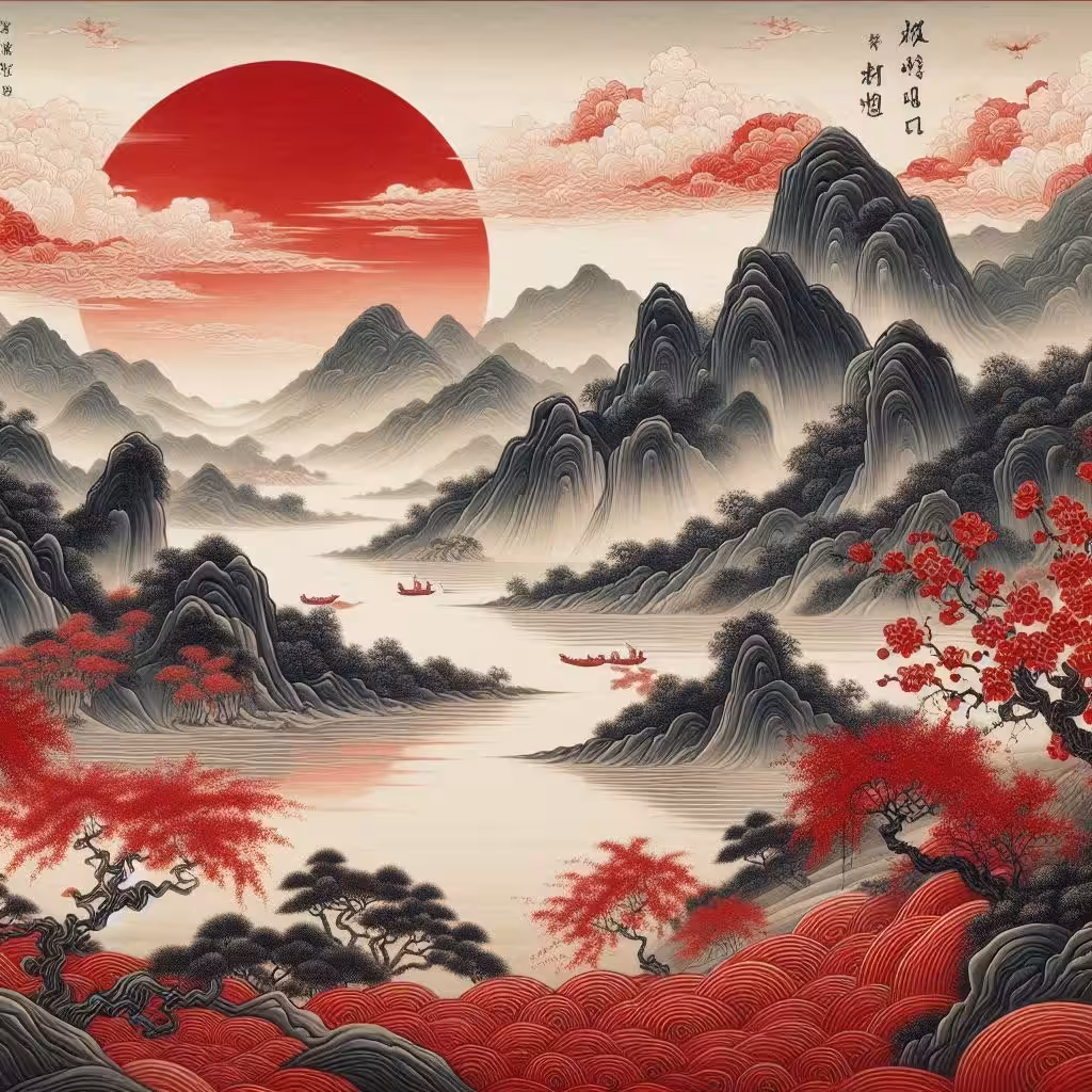 Japanese style art