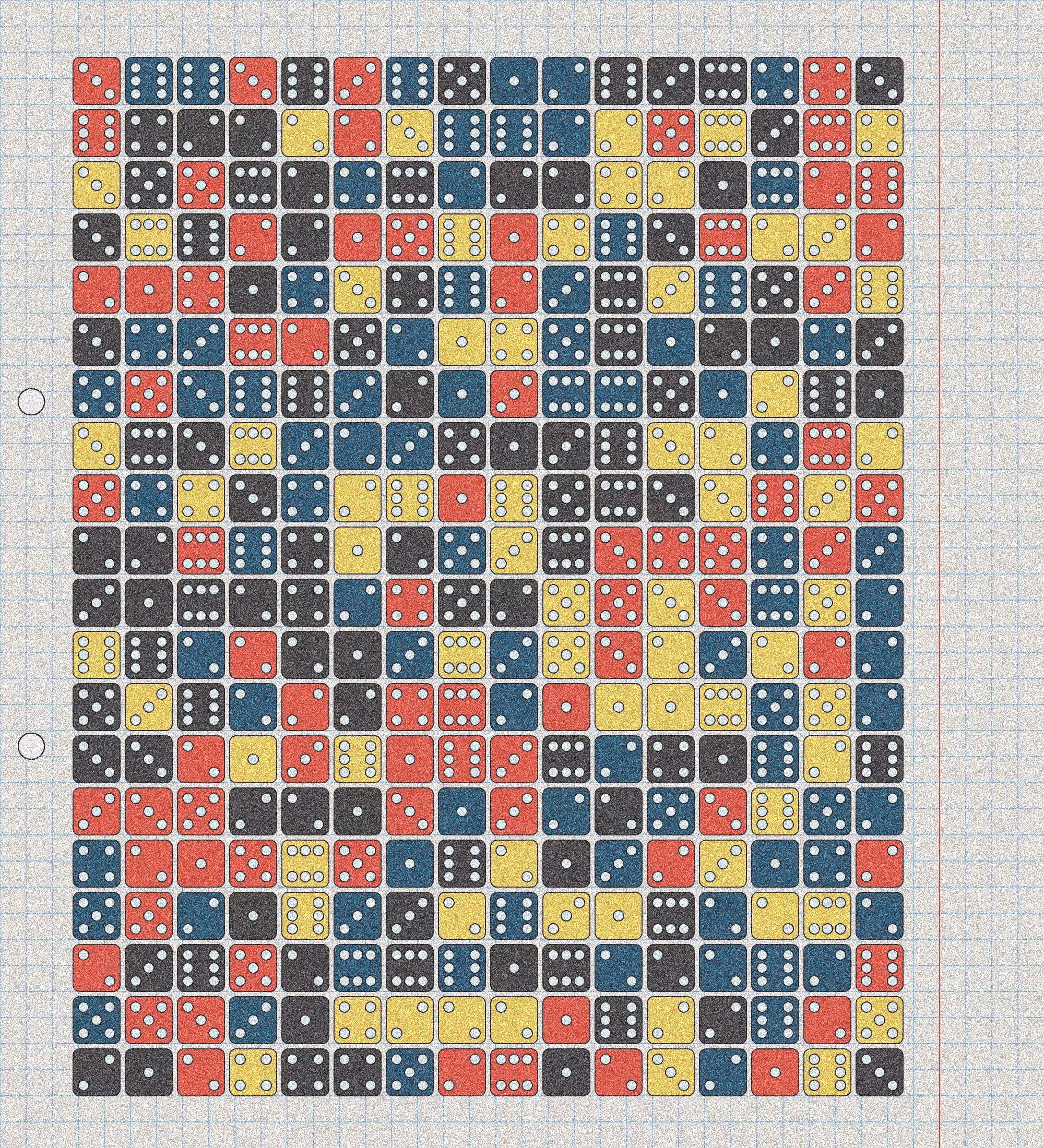 sketchbook page 6: dice roll #54
