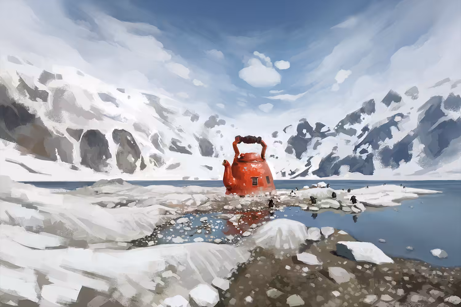 Cold&Hot Teapot